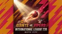 GG vs DV Match Prediction: International League T20 Fantasy Cricket Tips, Captain Options & Pitch Report