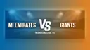 MIE vs GG: Dubai Showdown! Who will rule your dream team?