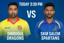 Dindigul Dragons vs SKM Salem Spartans – Match Preview, Probable XIs, Pitch Report