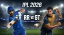 GT vs RR IPL 2026 Match Preview: Pitch Report, Playing XI & Fantasy Tips