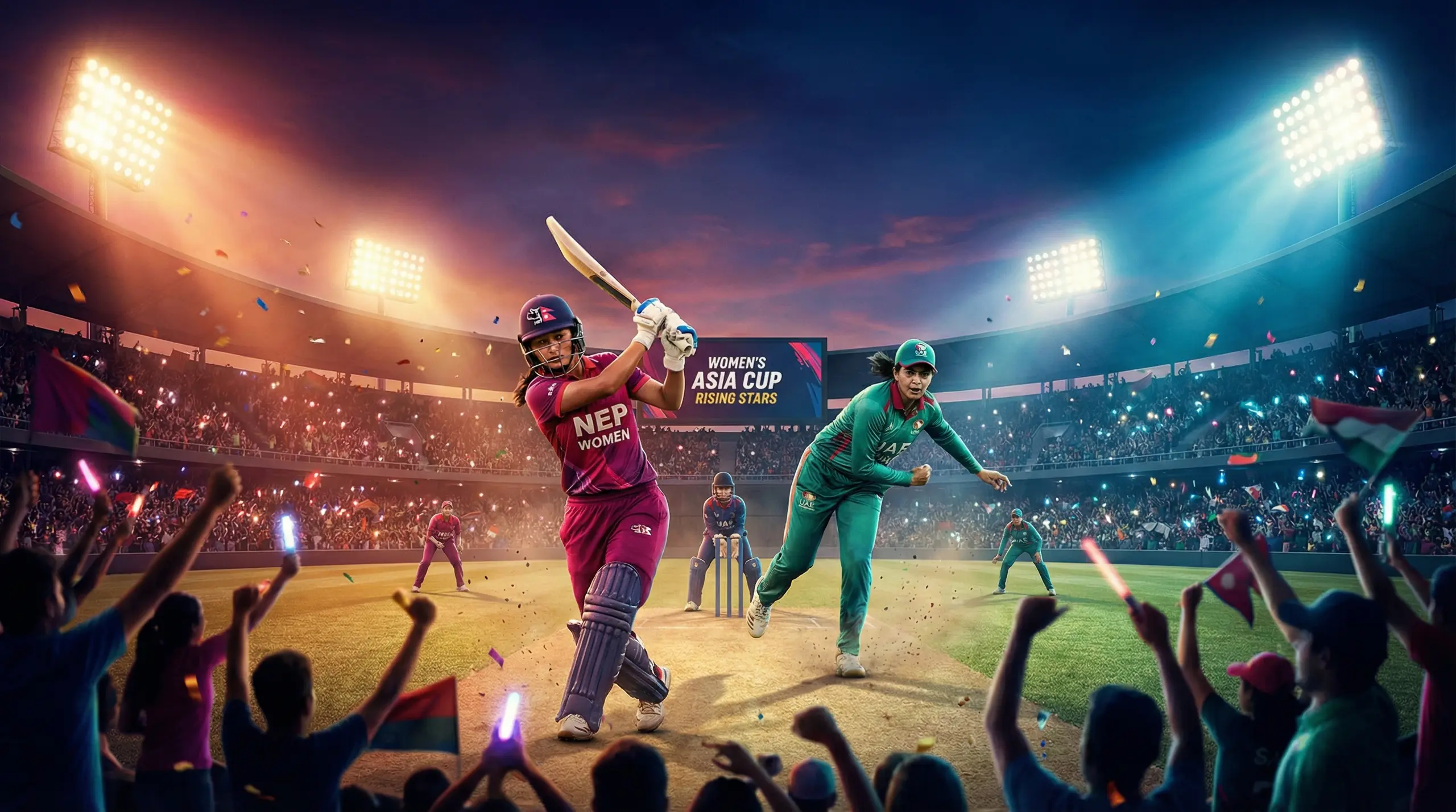 NP-W vs UAE-W Dream11 Prediction: Women's Asia Cup Rising Stars Fantasy Tips