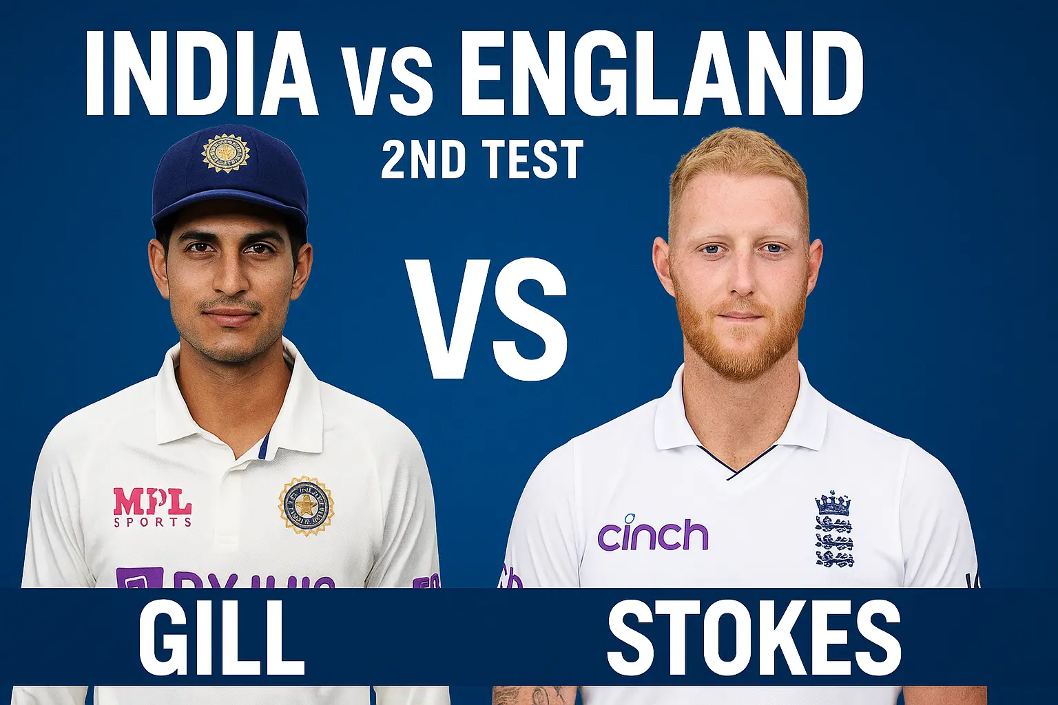 India vs England 2nd Test at Edgbaston – Match Preview, Pitch Report, Squads & Fantasy Tips