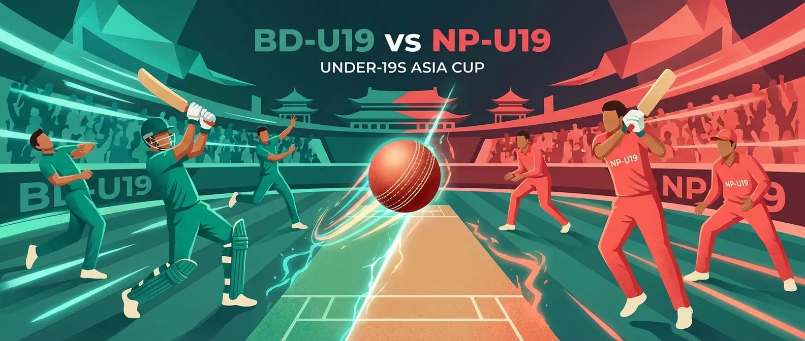 BD-U19 vs NP-U19 Fantasy Prediction: U19 Asia Cup Match Preview