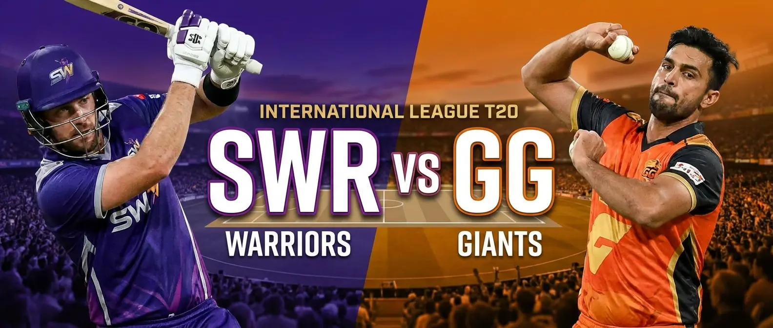 Sharjah Showdown! Warriors vs Giants: Fantasy Masterclass & Winning Tips