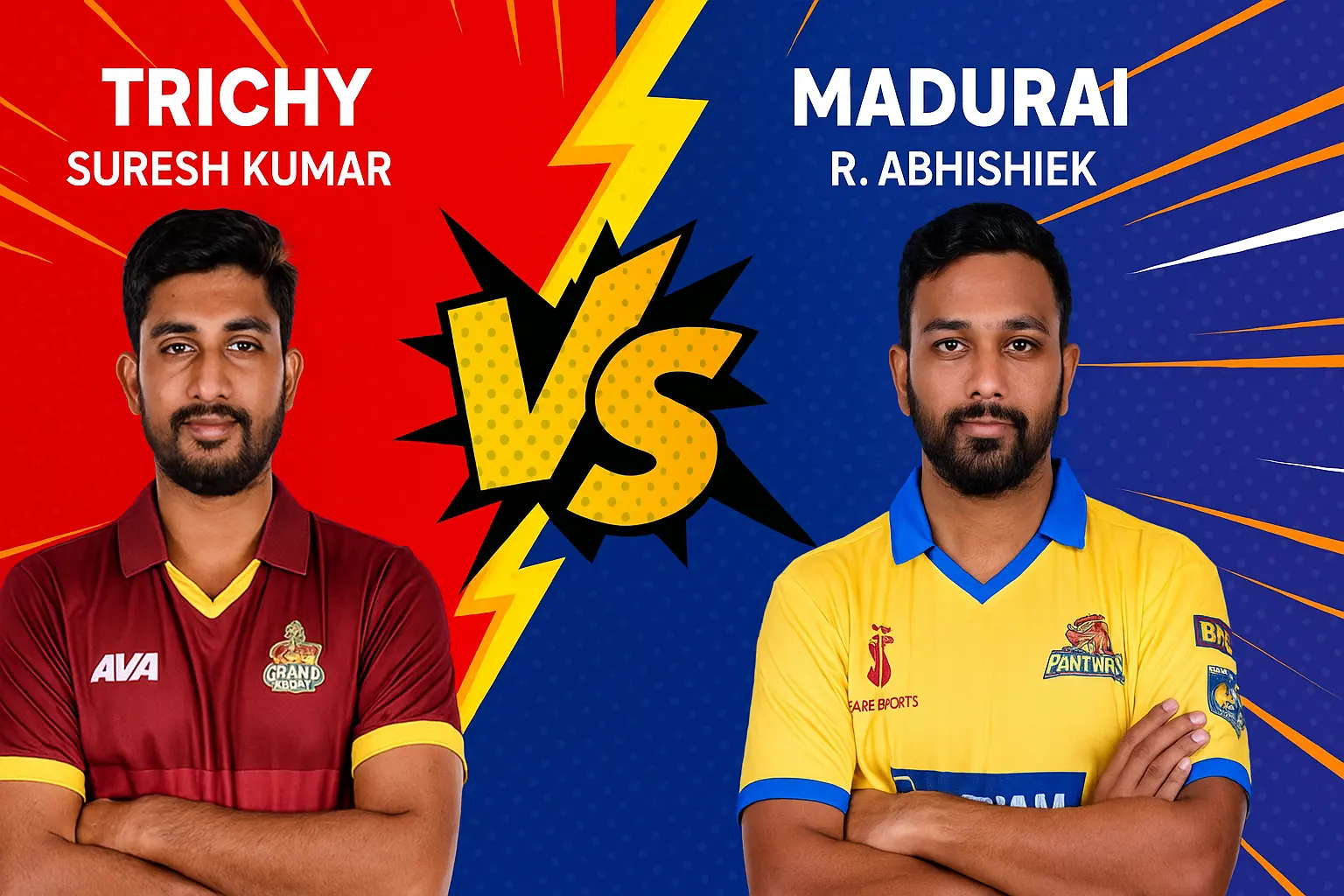 TNPL 2025: Trichy Grand Cholas vs Siechem Madurai Panthers – Match Preview, Fantasy Tips & Pitch Report