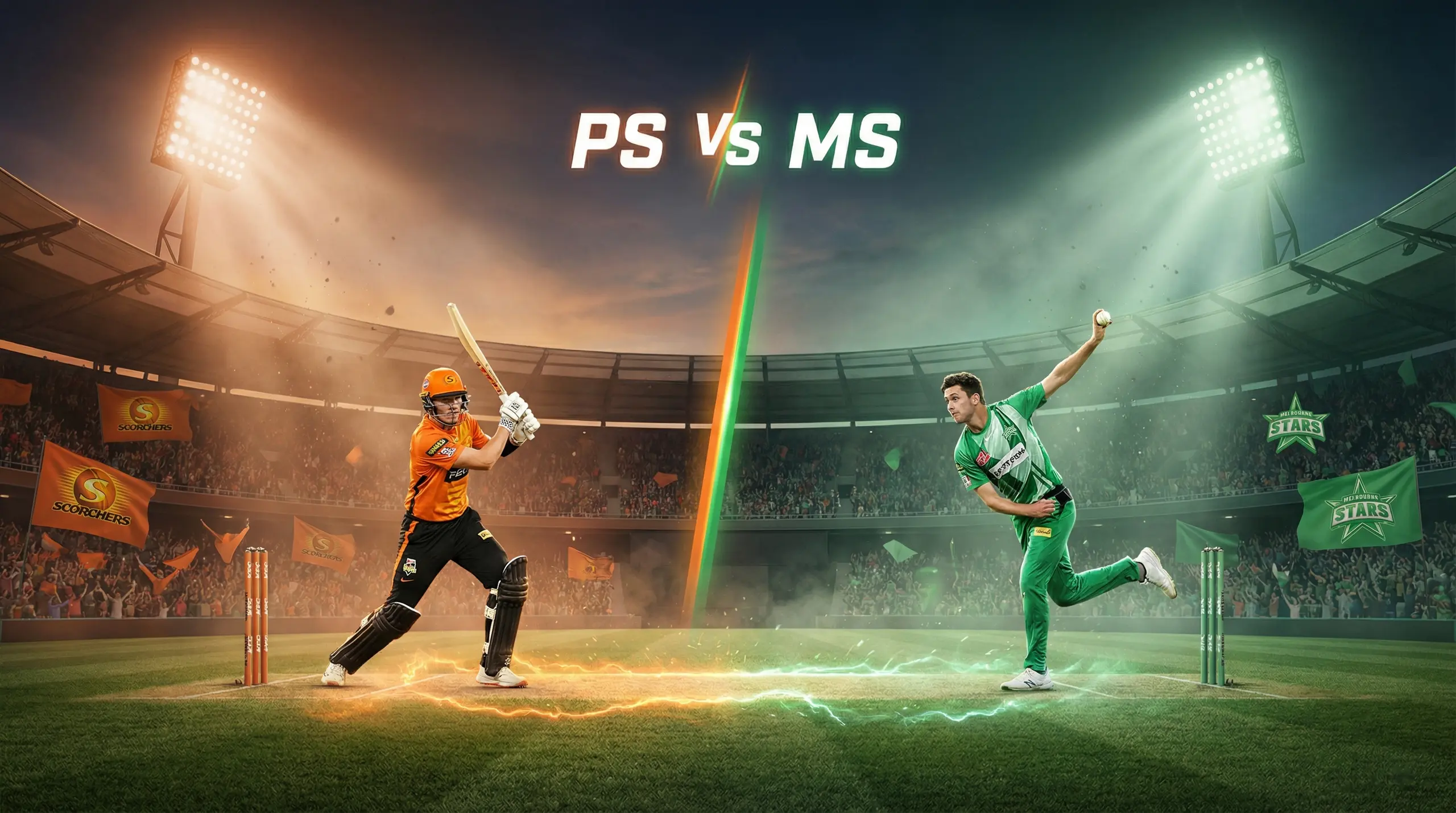 Perth Scorchers बनाम Melbourne Stars – BBL 2026 मैच प्रीव्यू, लाइव स्ट्रीमिंग, पिच रिपोर्ट और प्लेयर अपडेट