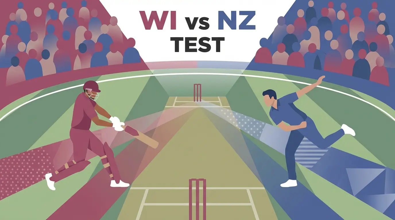 WI vs NZ Test: Kiwis Ready to Dominate at Pacer-Friendly Basin Reserve!