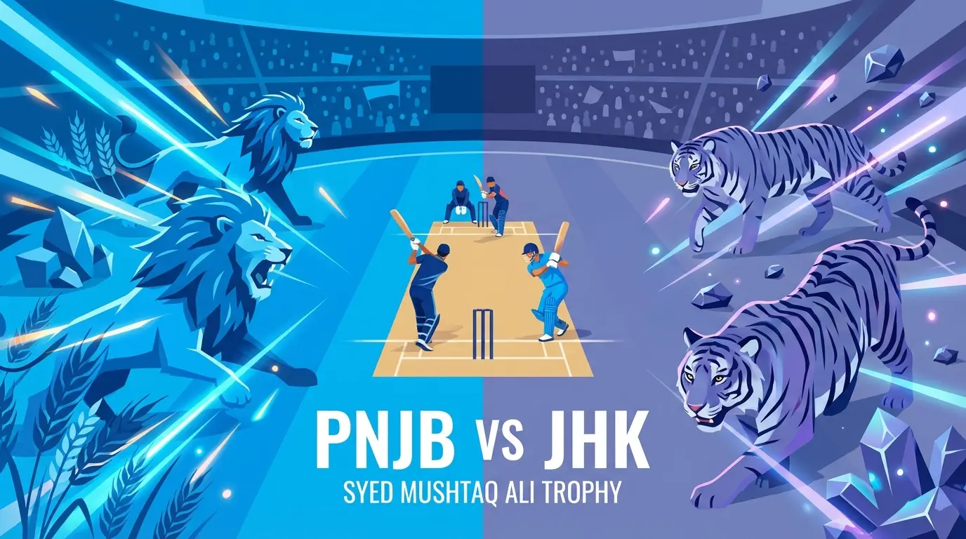 PNJB vs JHK: Syed Mushtaq Ali Trophy - AI11's Expert Fantasy Preview!