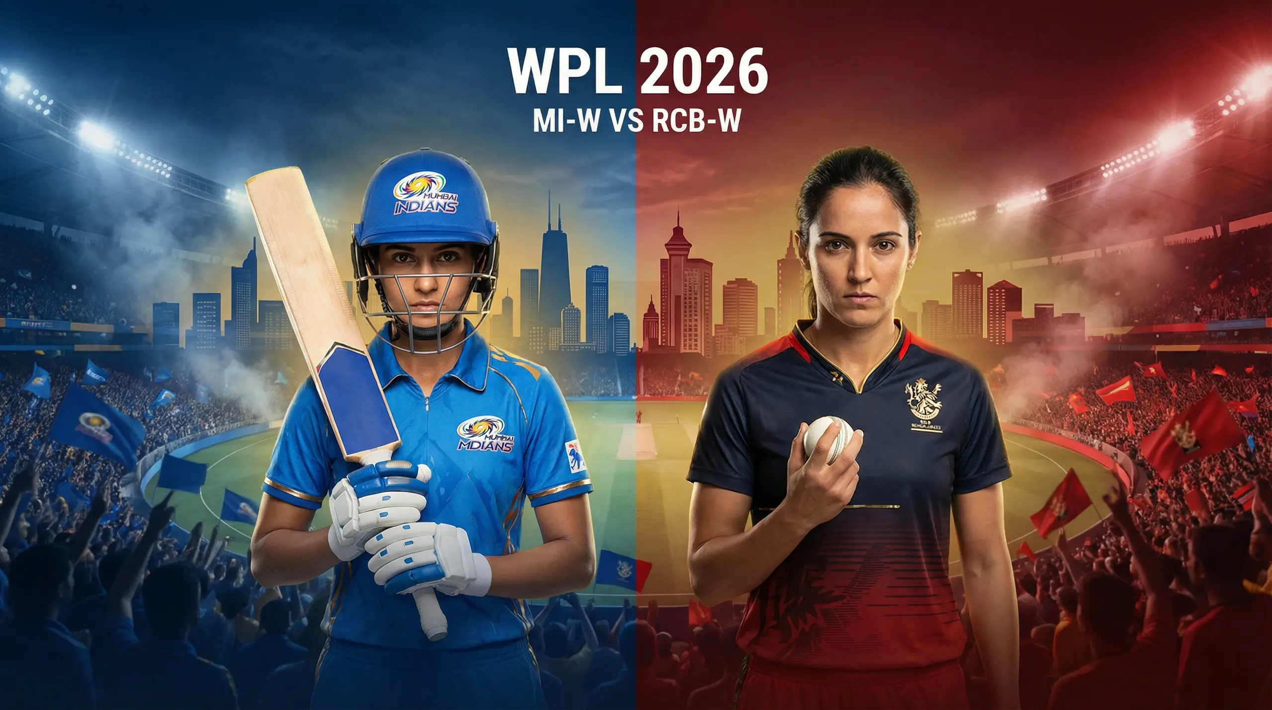 WPL 2026 Opener: MUM-W vs BLR-W Match Preview, Team News, Pitch Report & Live Streaming