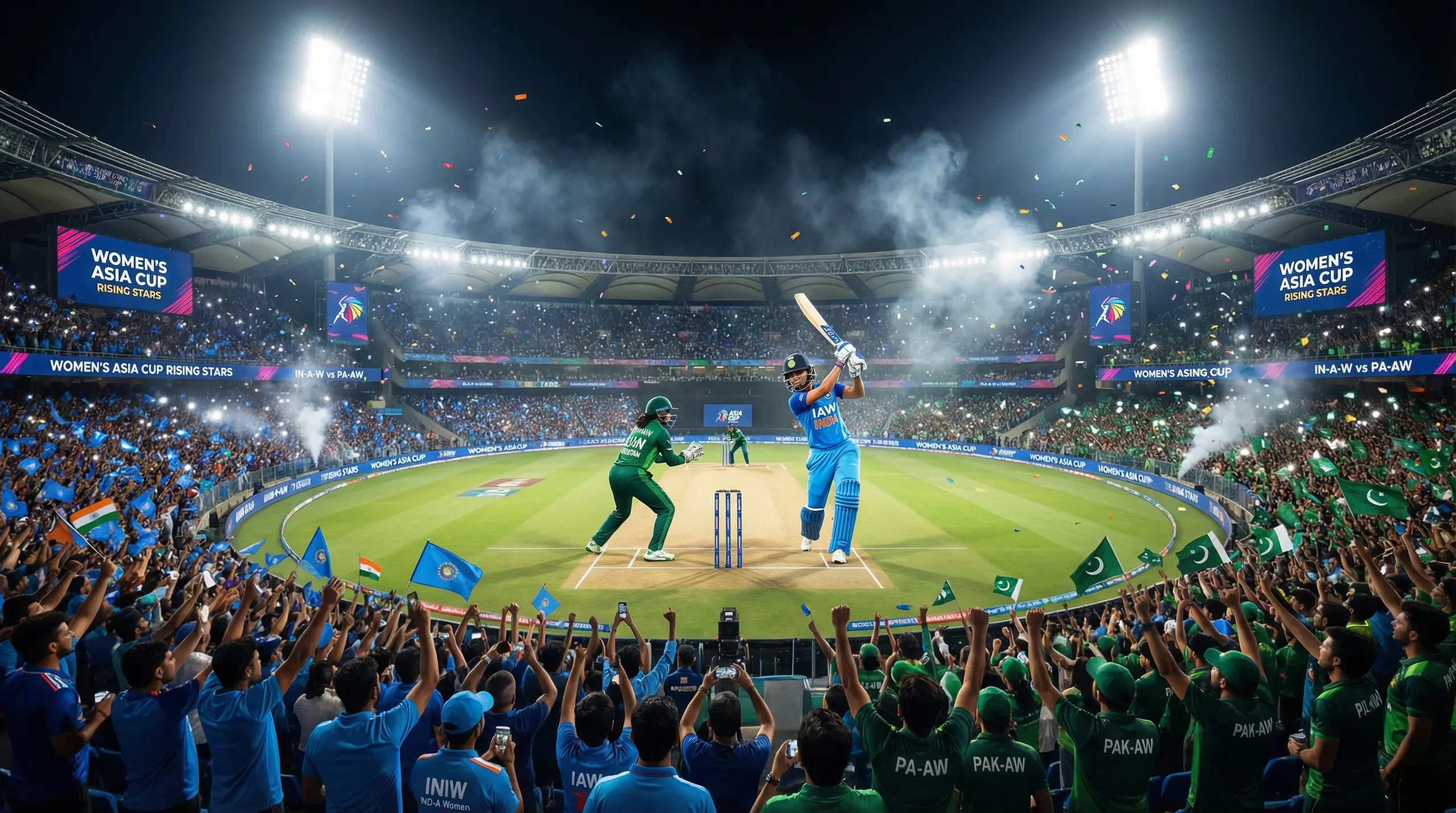 IN-A-W vs PA-AW Dream11 Prediction: Women's Asia Cup Rising Stars Fantasy Tips