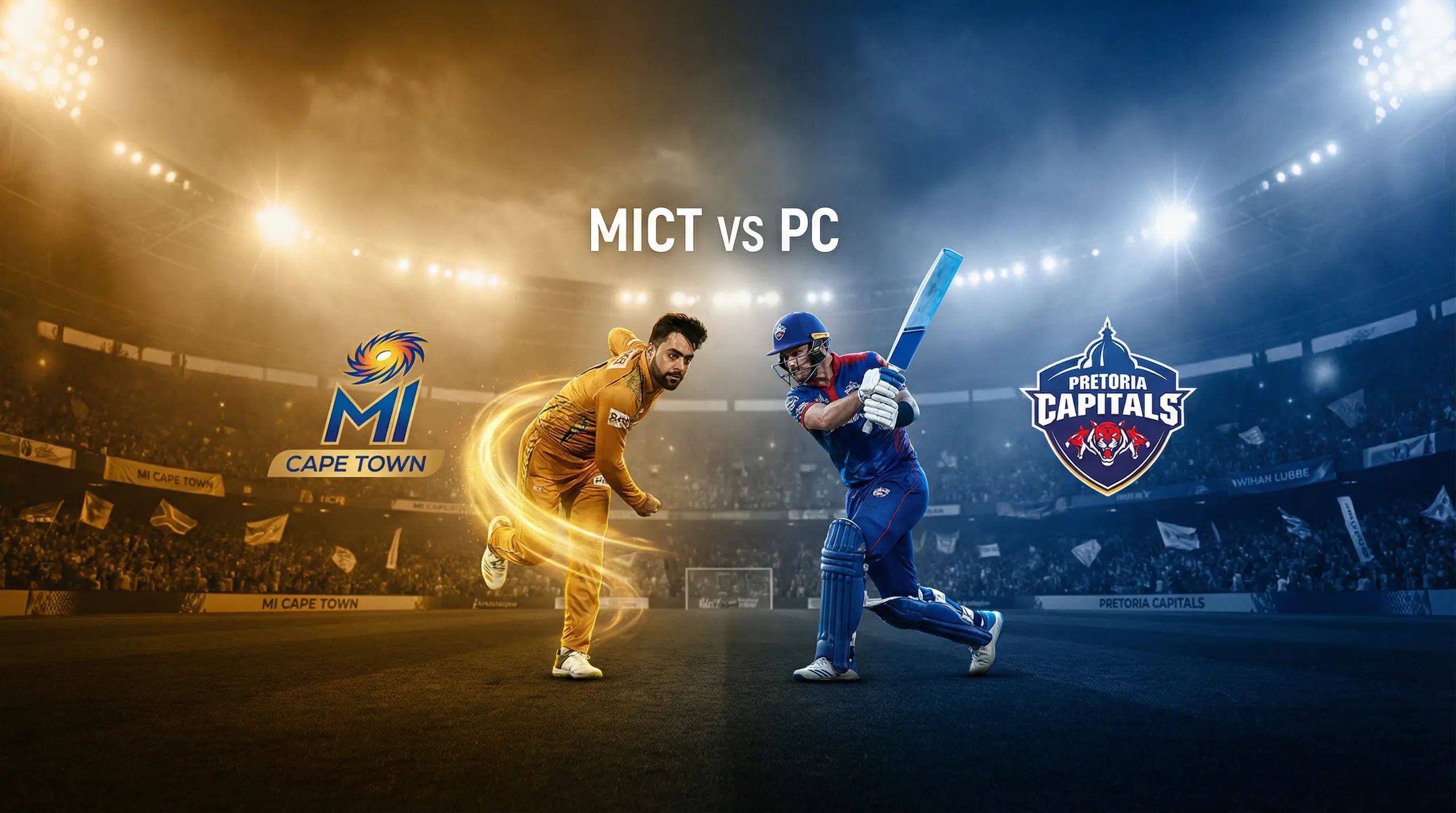 MI Cape Town vs Pretoria Capitals – SA20 2026 Match Preview, Live Streaming, Player Availability & Fantasy Guide