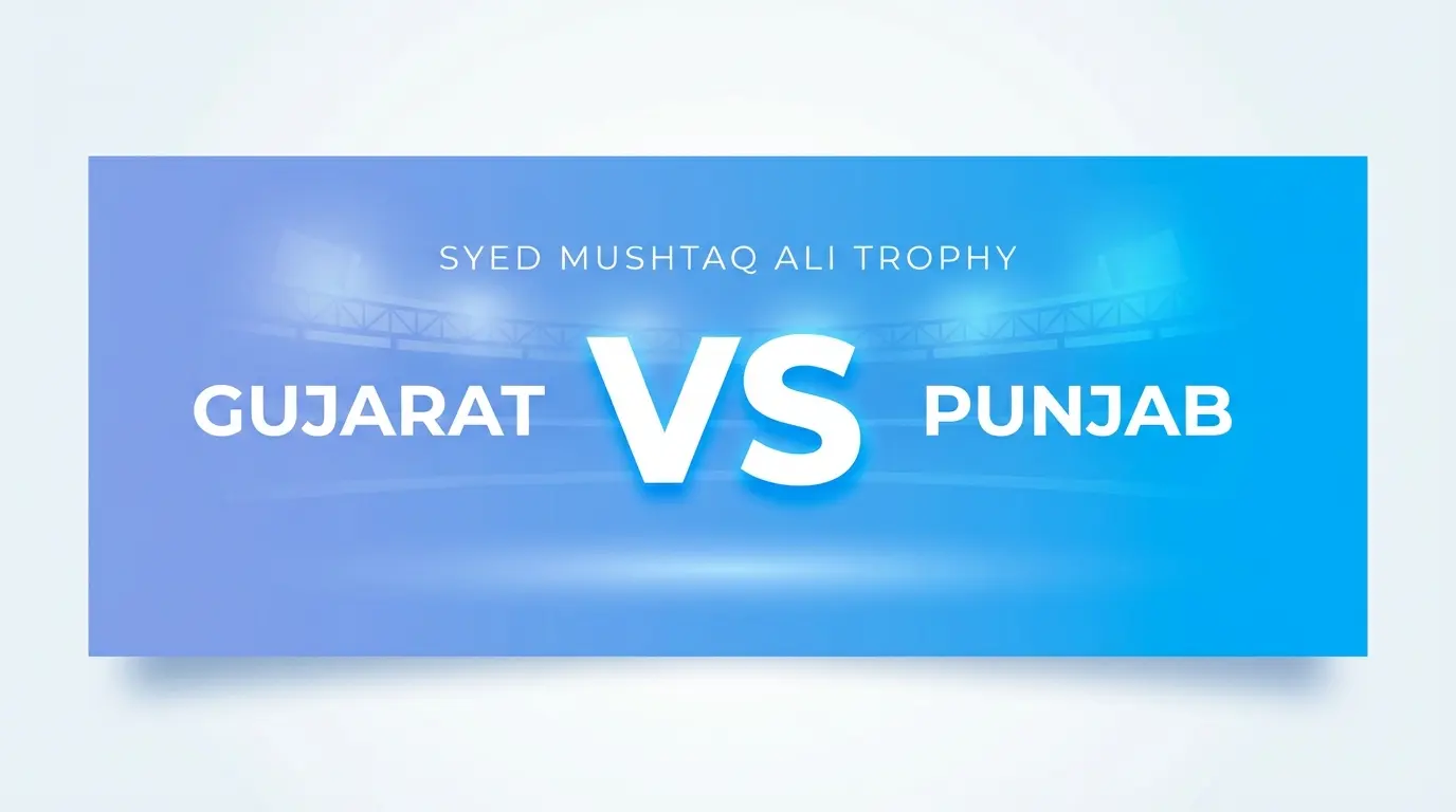GUJ vs PUN: SMAT Showdown at Secunderabad, Who will dominate fantasy points?