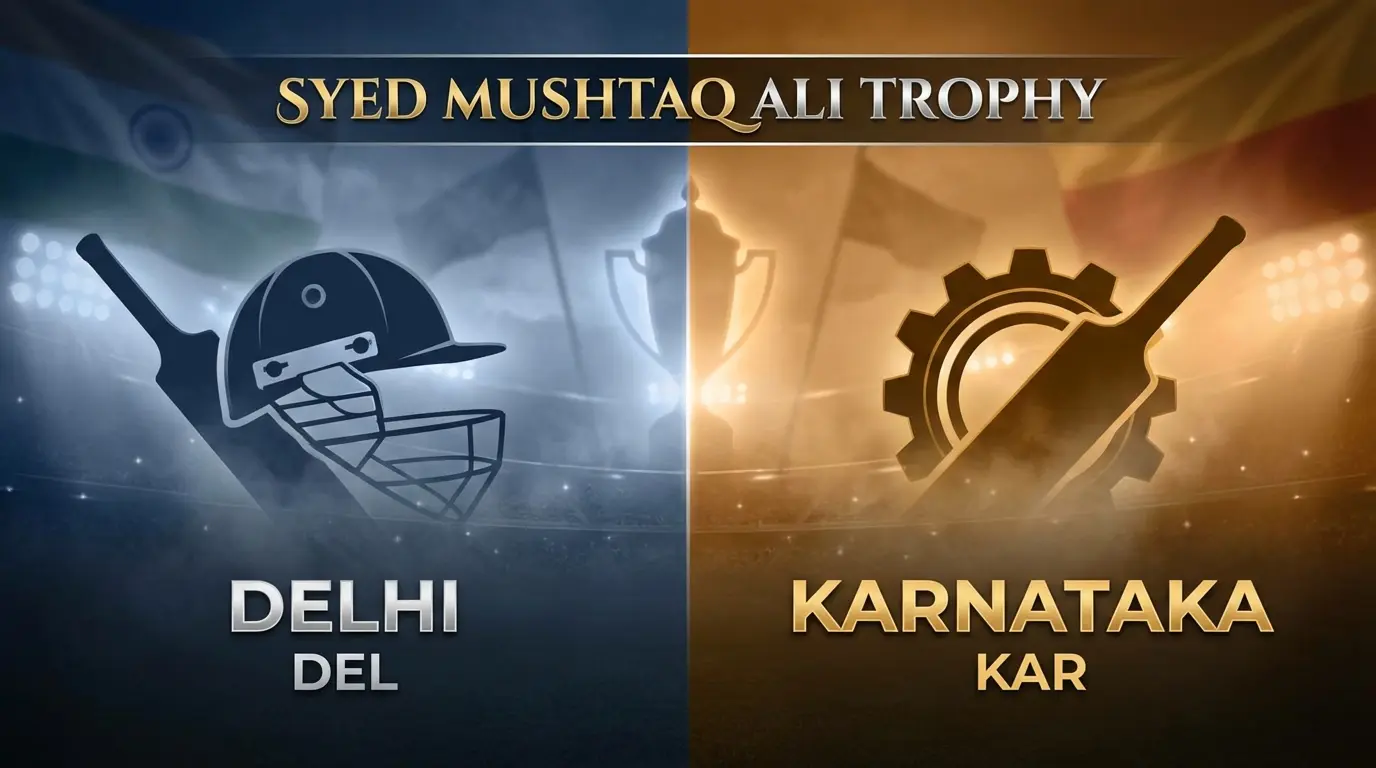DEL vs KAR SMAT clash in Ahmedabad prediction, Top fantasy player