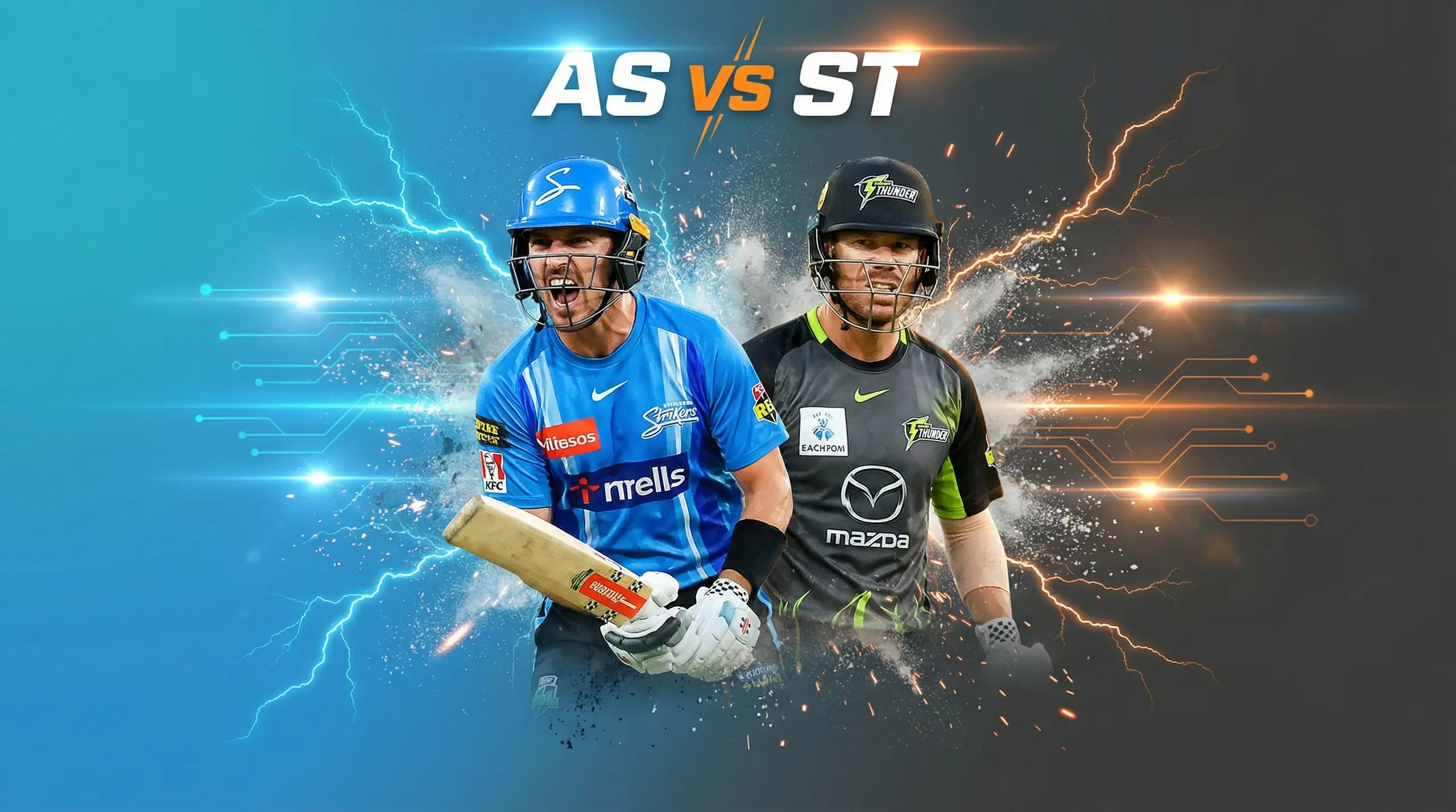 Adelaide Strikers vs Sydney Thunder – BBL 2025-26 Match Preview, Pitch Report, Fantasy Tips & Playing XI