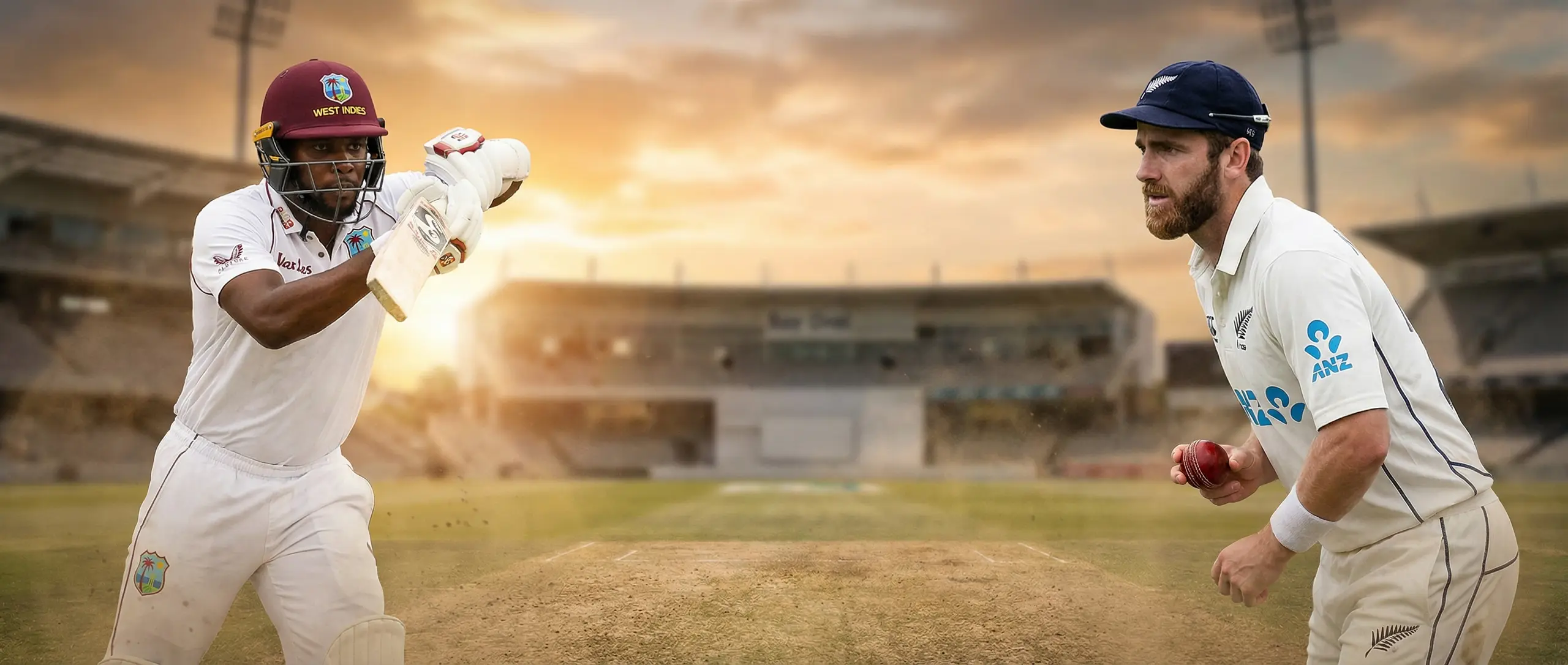 WI vs NZ Fantasy Cricket Tips: West Indies in New Zealand Test Match Preview, Pitch Report & Key Players