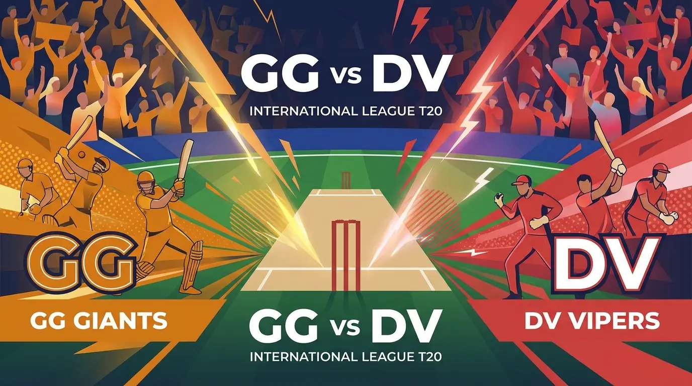GG vs DV: Dubai Showdown! Who Will Rule the Fantasy Leaderboard?