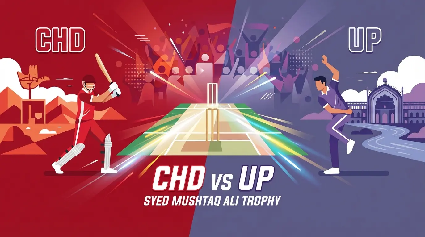 CHD vs UP: Who Will Dominate Eden Gardens in Syed Mushtaq Ali Trophy? 🔥