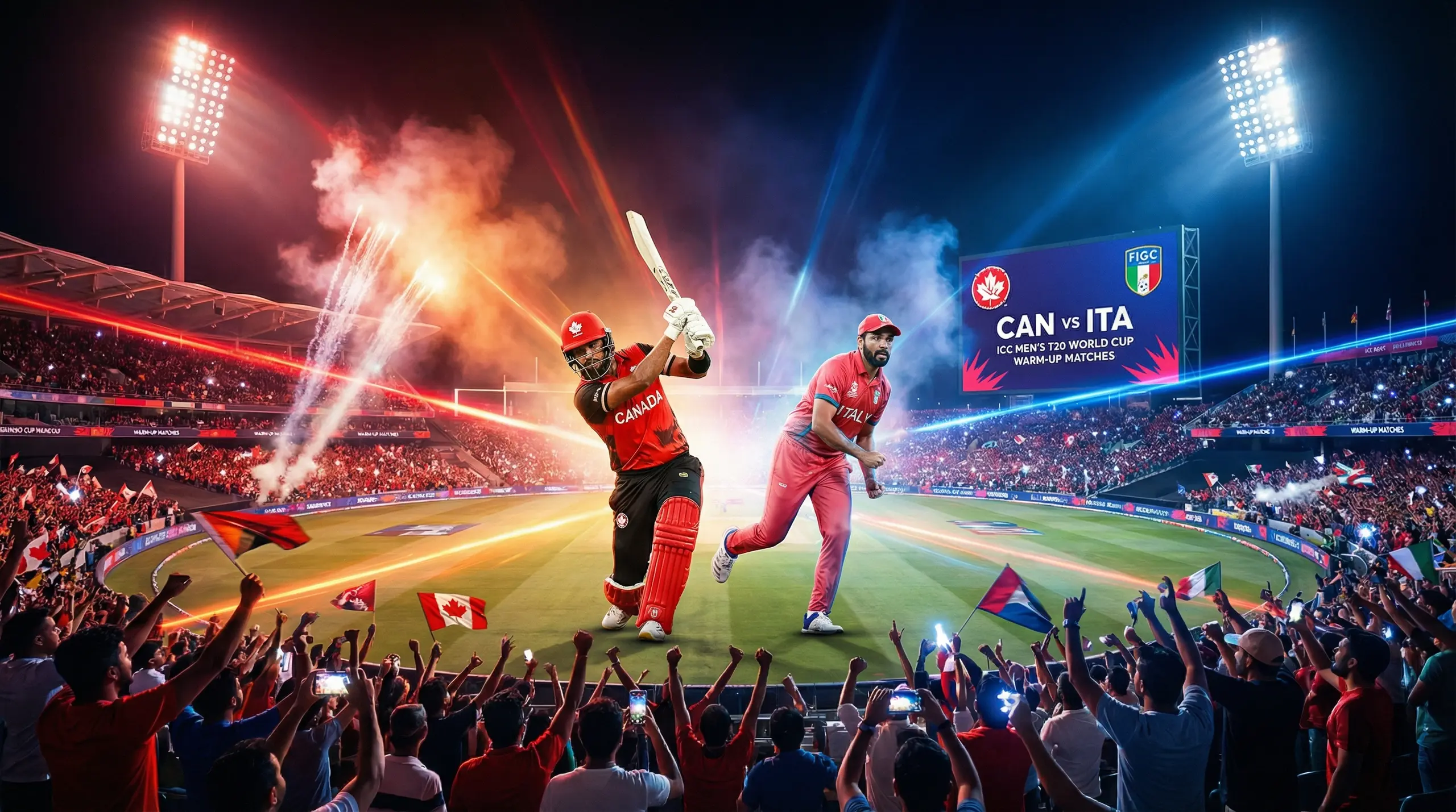 Chepauk Challenge! Canada vs Italy T20 Warm-up Fantasy Preview