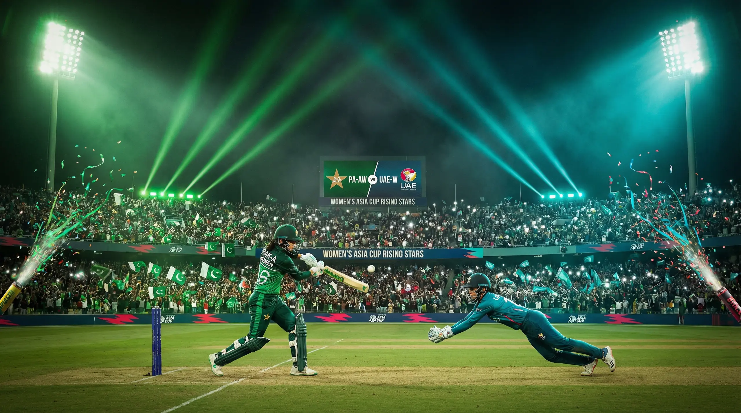 PA-AW vs UAE-W Dream11 Prediction, Fantasy Winning Team, Playing XI & Pitch Report | Women's Asia Cup Rising Stars