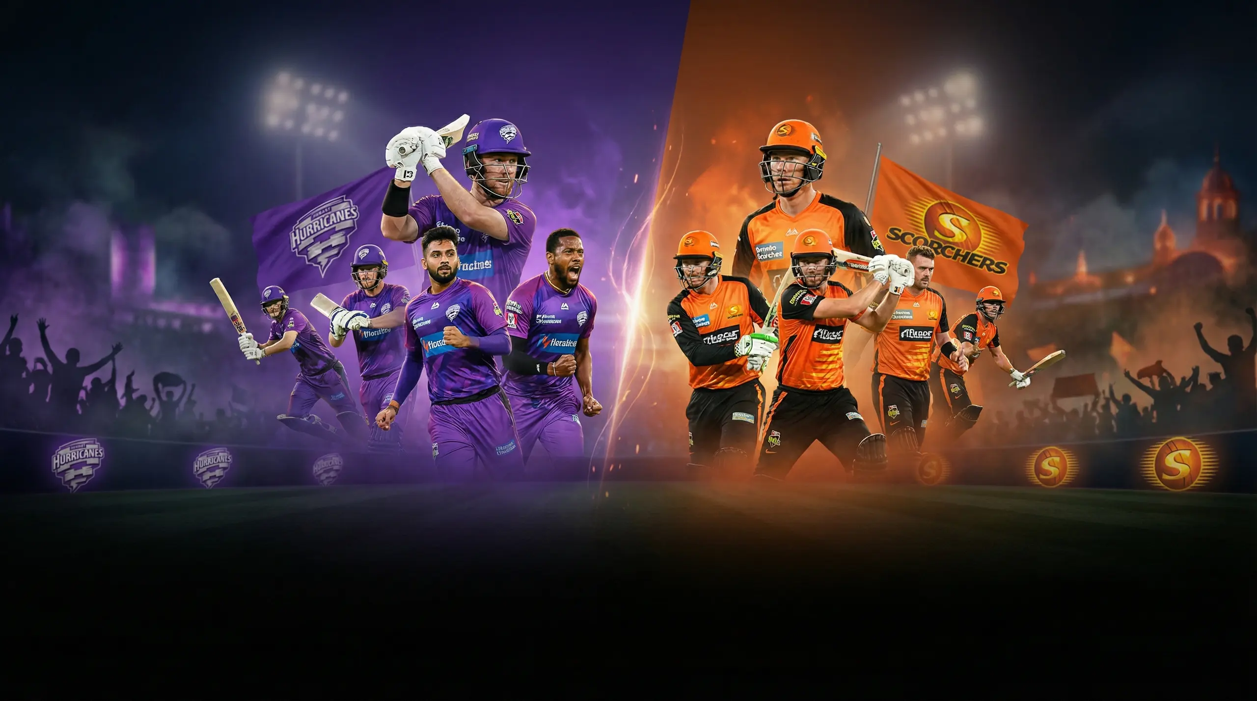 BBL 2026: Hurricanes vs Scorchers Match Preview | Hobart Pitch Report, Injury Updates & Live Streaming