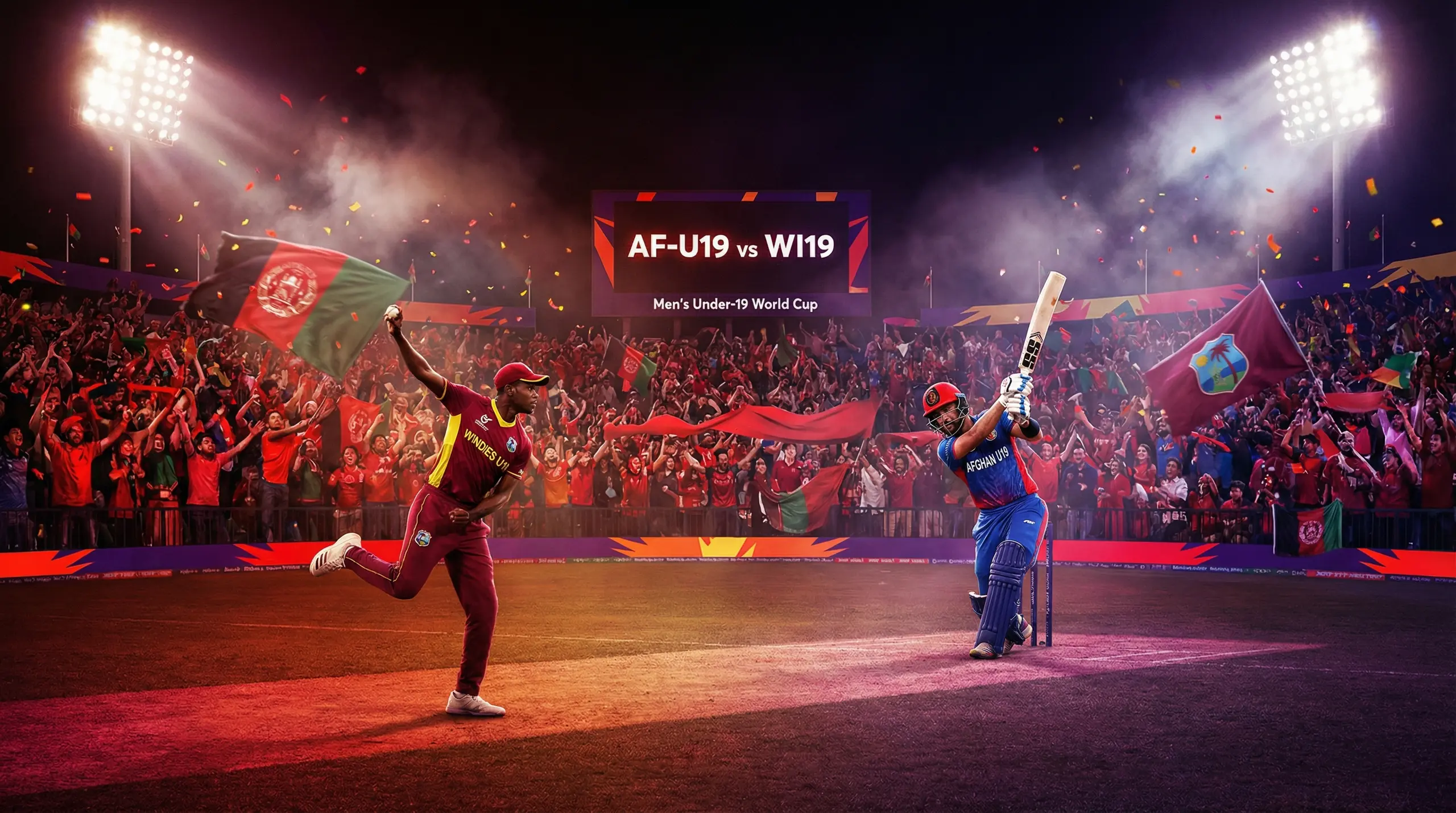 AF-U19 vs WI19 Dream11 Prediction: U19 World Cup Fantasy Tips, Pitch Report & Playing XI