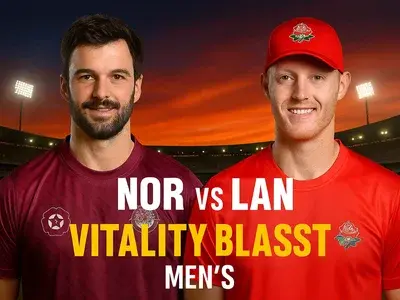 🏏 Northamptonshire vs Lancashire: Vitality Blast Men 2025 Clash — Form Guide, Player Stats & More