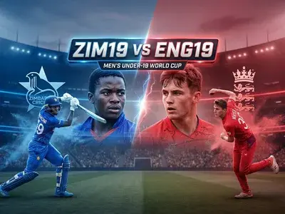 ZIM19 vs ENG19 मैच प्रेडिक्शन: U19 वर्ल्ड कप का सटीक पूर्वानुमान और फैंटेसी टिप्स