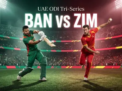 BAN vs ZIM Dream Team Prediction, Pitch Report & Playing XI: UAE ODI Tri-Series 2026 Match 1