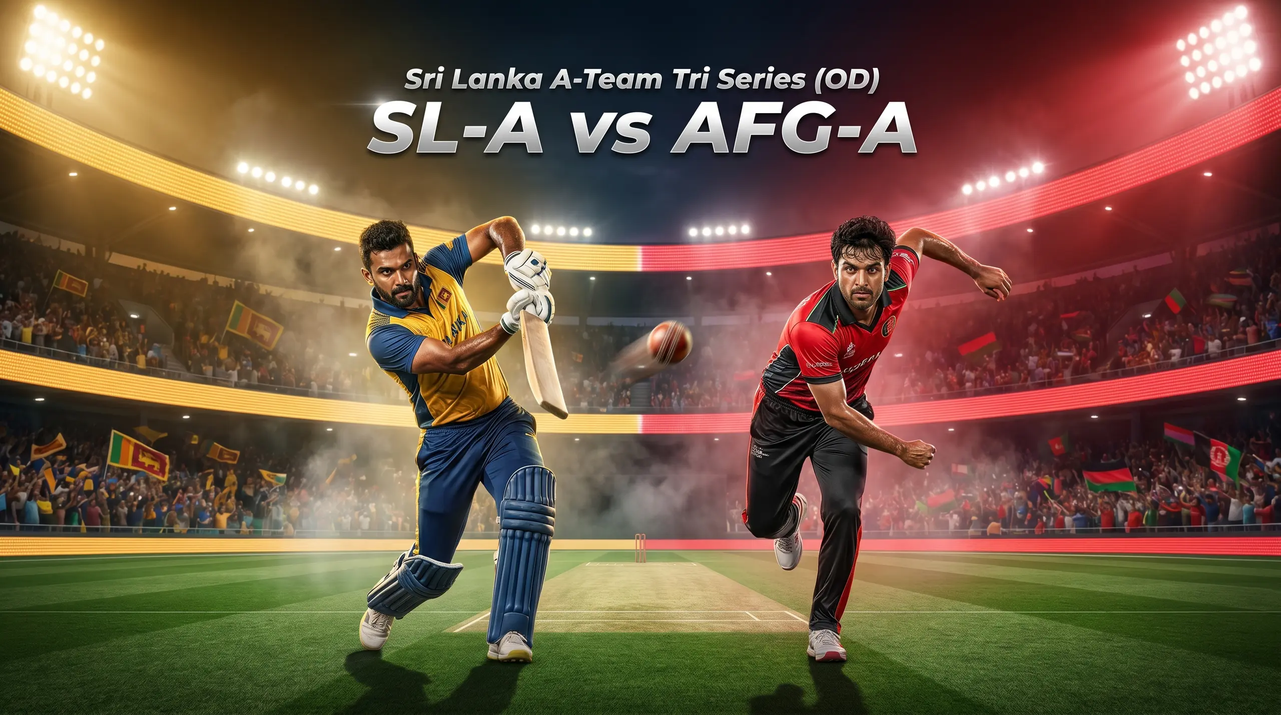 SL-A vs AF-A Dream11 Prediction, Pitch Report & Playing XI | Sri Lanka A-Team Tri Series