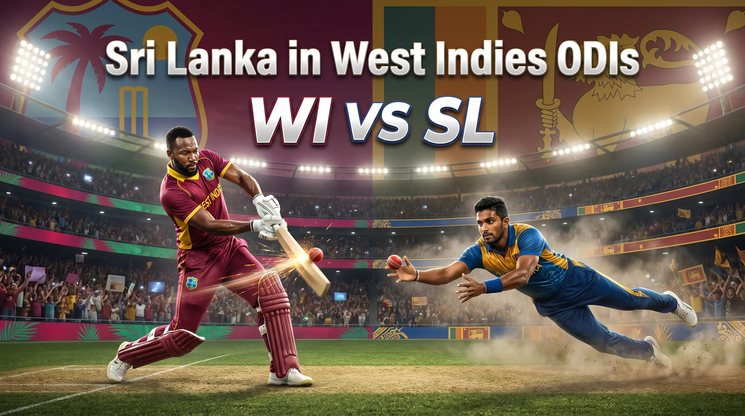 WI vs SL 2nd ODI Match Preview: Dream11 Prediction, Playing XI & Pitch Report