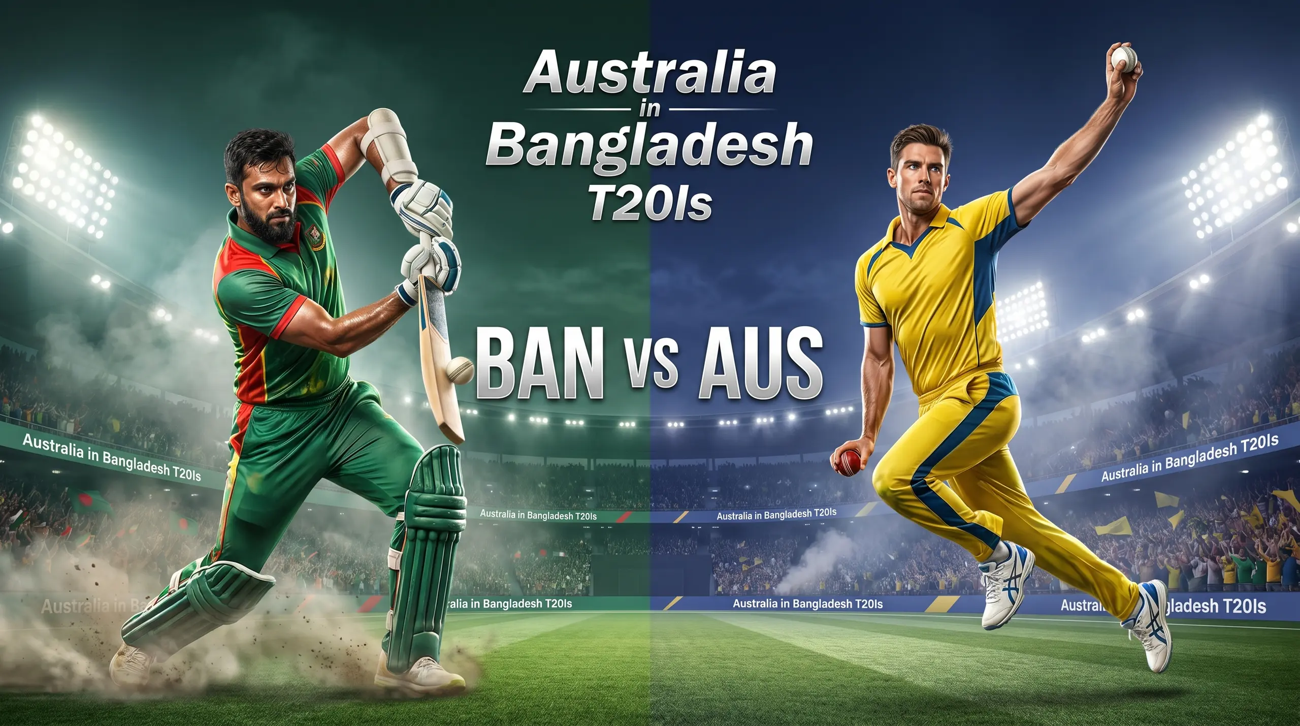 BAN vs AUS T20I Dream11 Prediction: Fantasy Cricket Tips, Pitch Report & Playing XI