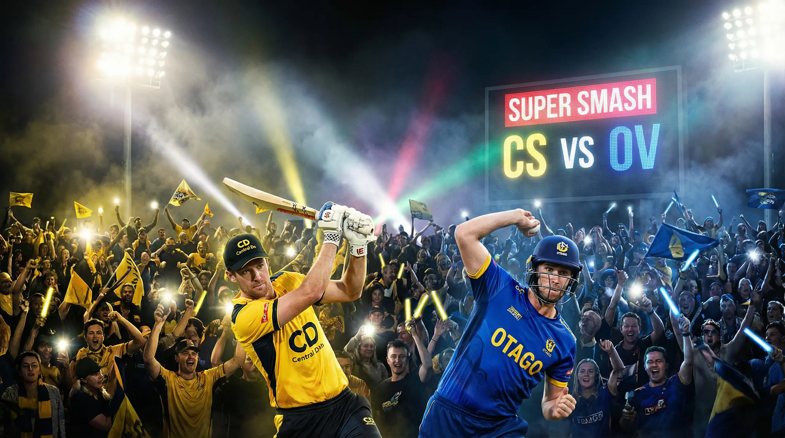 Napier Night Fight: Central Stags vs Otago Volts Fantasy Preview