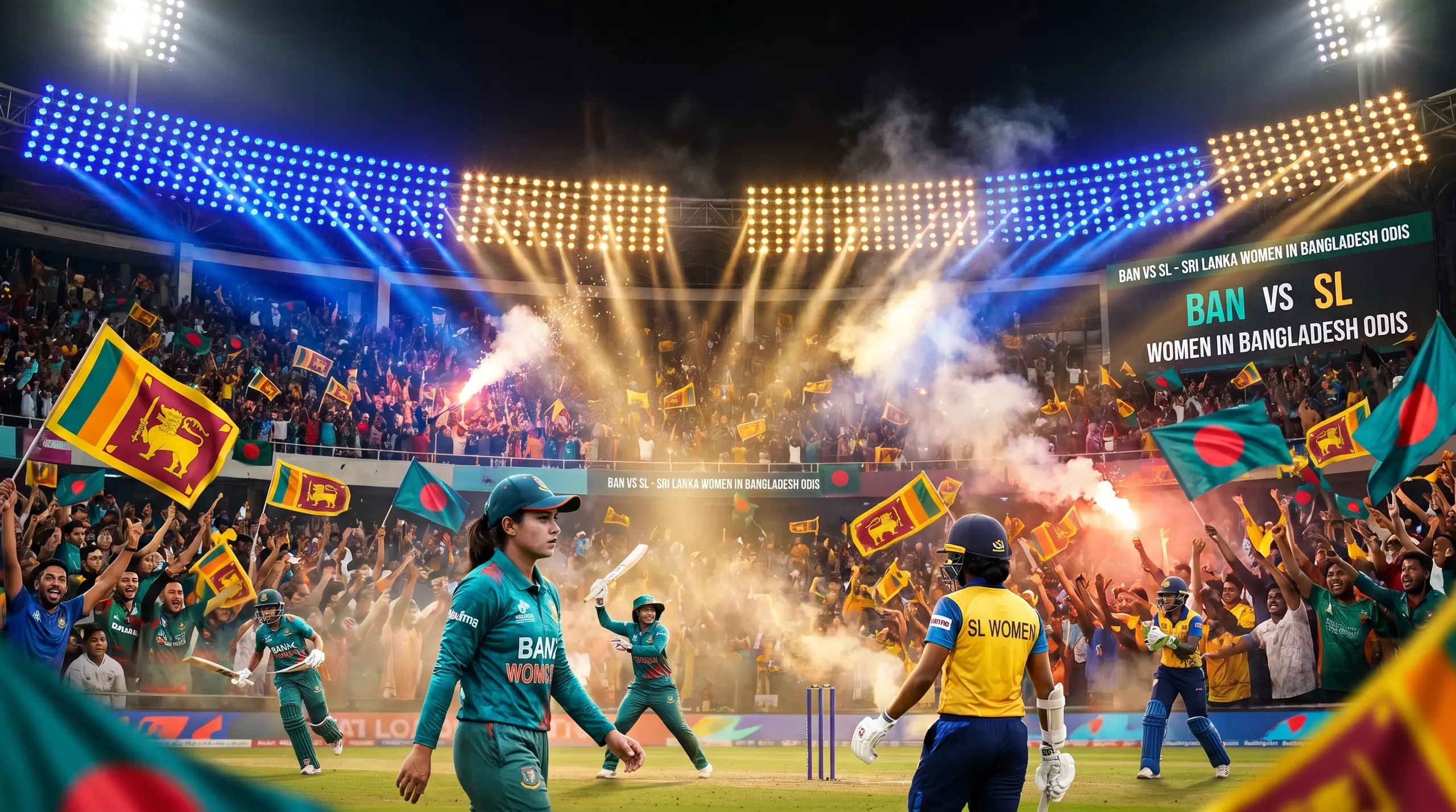BAN-W vs SL-W ODI Match Preview, Pitch Report & Fantasy Winning Team
