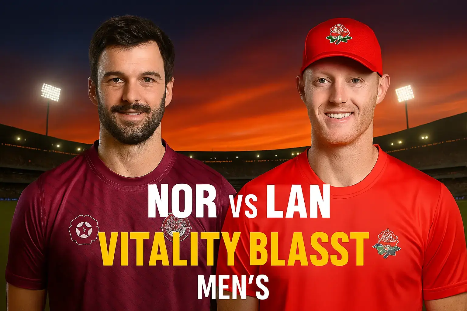 🏏 Northamptonshire vs Lancashire: Vitality Blast Men 2025 Clash — Form Guide, Player Stats & More