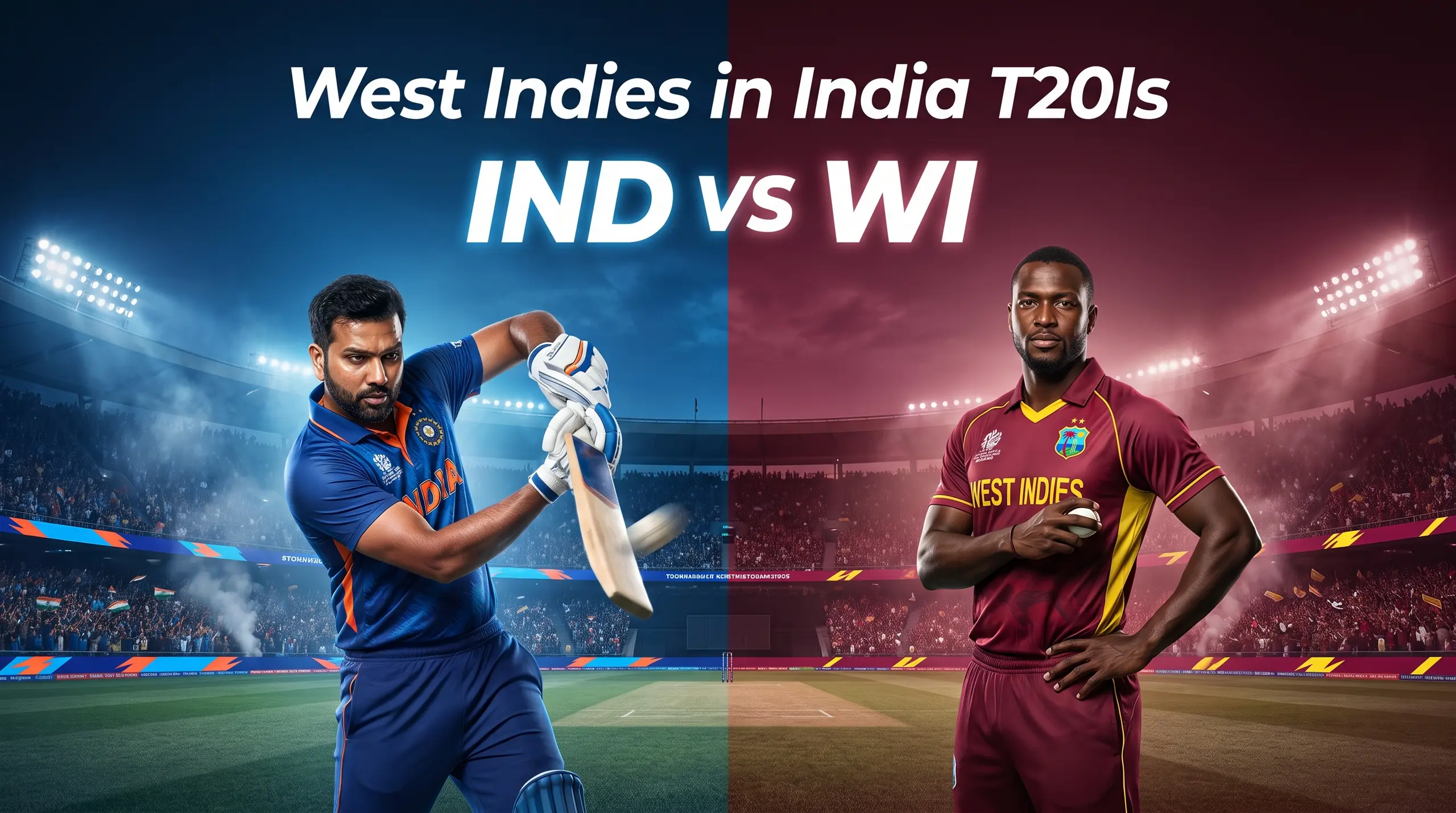 IND vs WI T20 Preview: Dream Team Prediction, Pitch Report & Fantasy Tips for Lucknow Clash