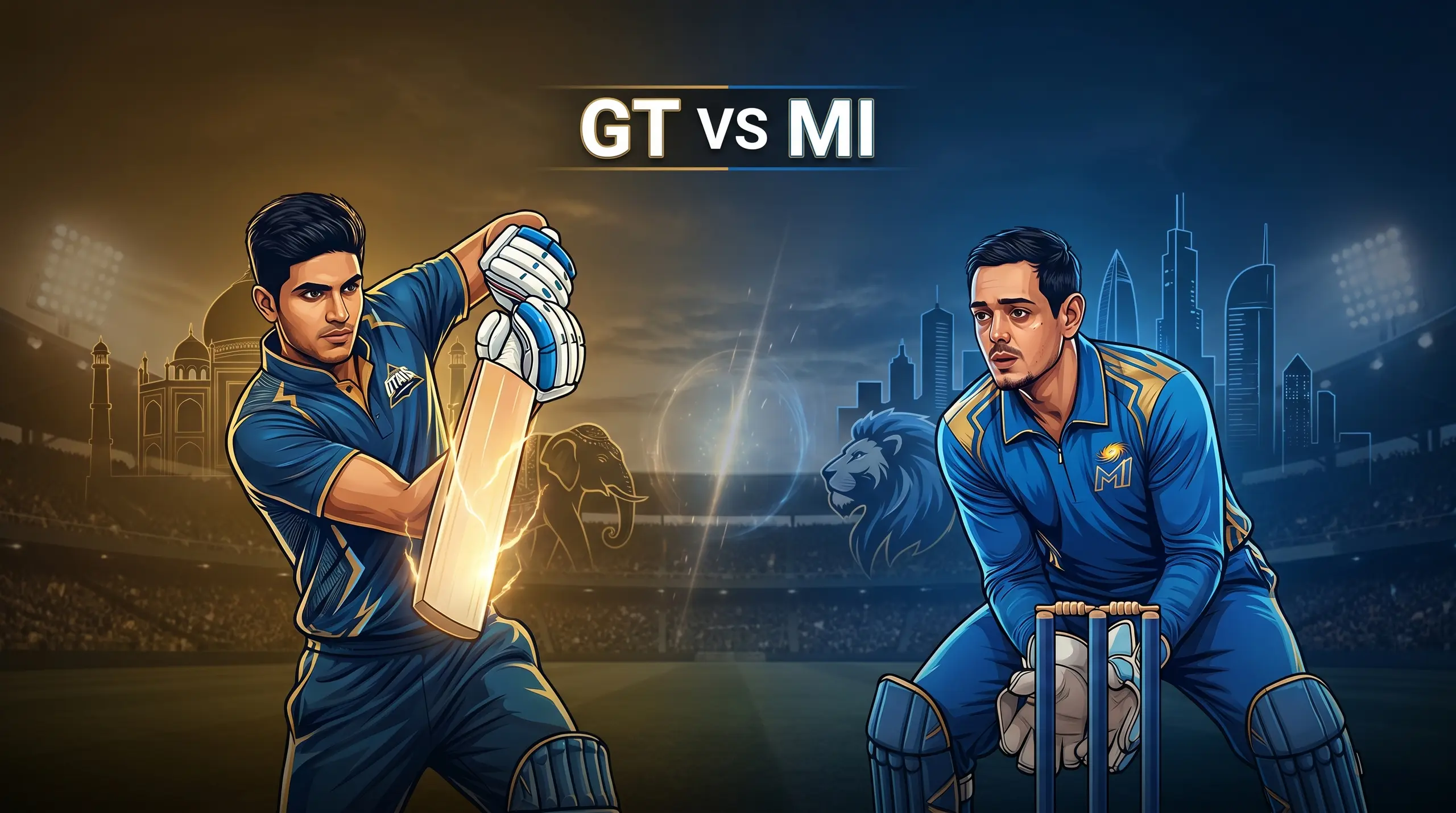GT vs MI Fantasy Cricket Prediction, Pitch Report, and Playing XI - IPL 2026