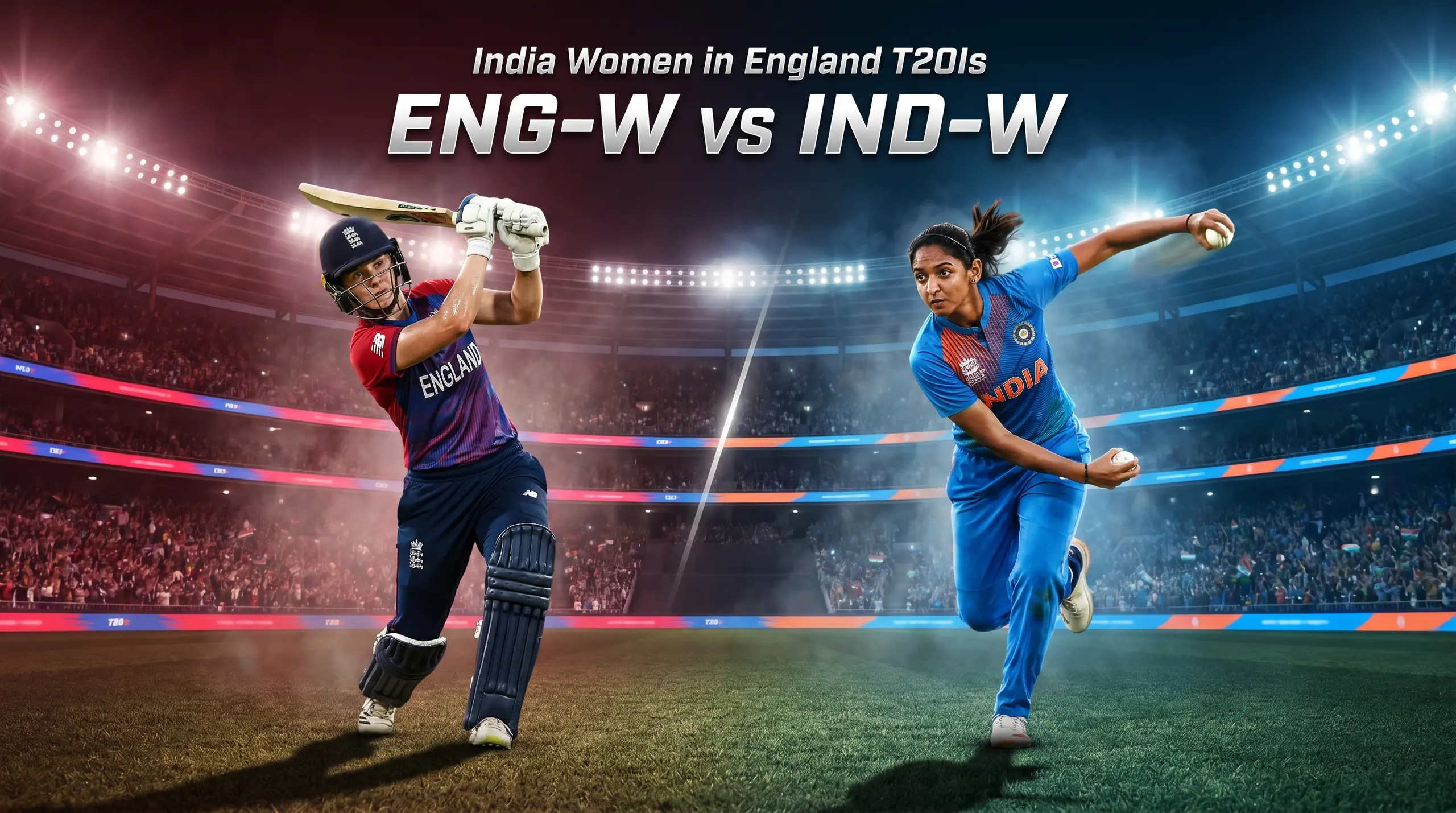 ENG-W vs IND-W T20I Fantasy Cricket Prediction, Pitch Report & Playing XI
