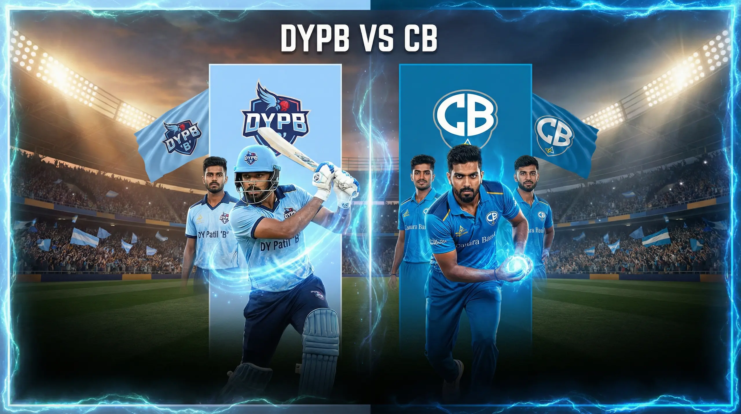 DYPB vs CB मैच प्रेडिक्शन: DY Patil T20 कप में स्टार पावर और अंडरडॉग्स की टक्कर, कौन मारेगा बाज़ी?
