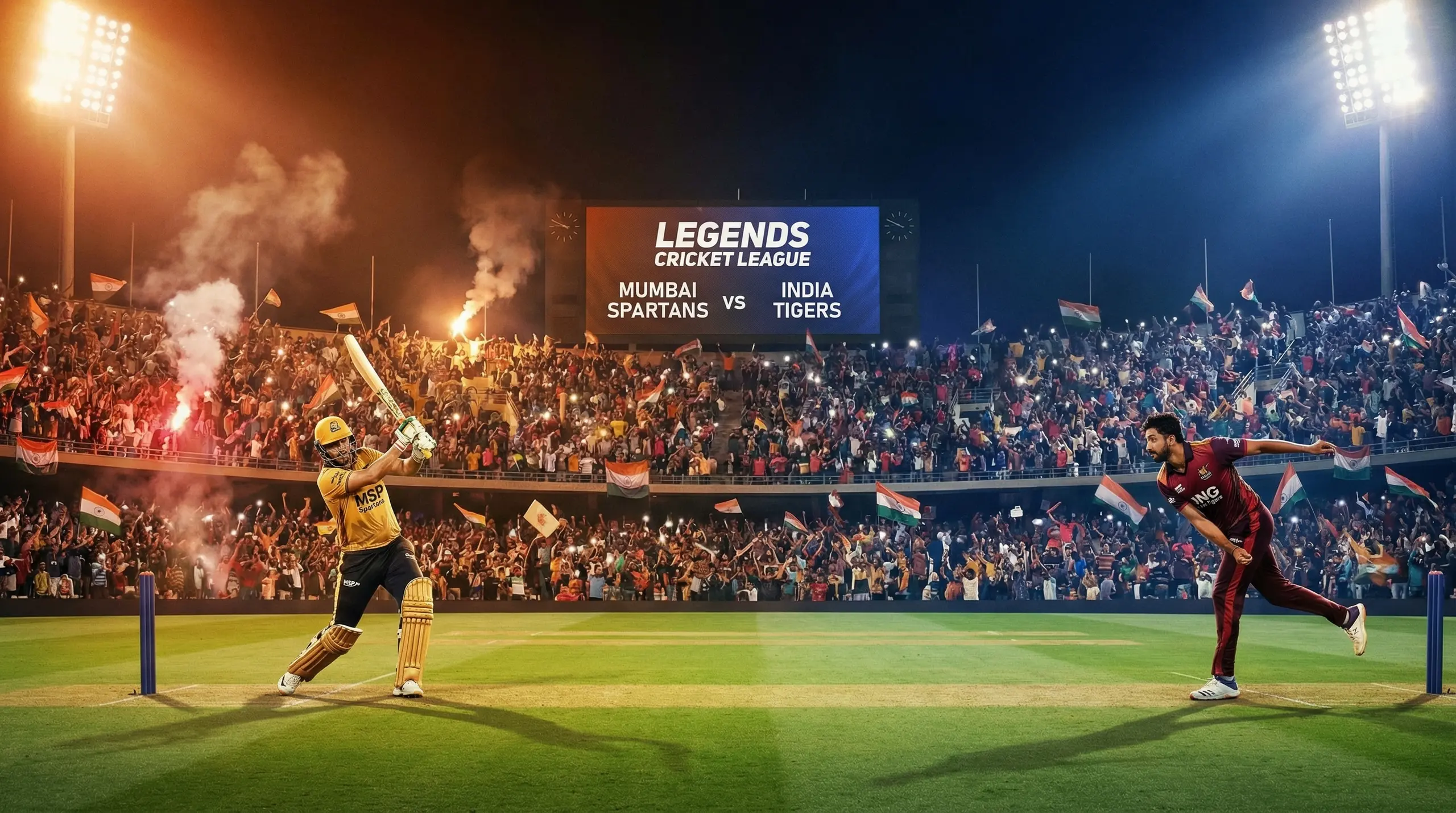 Mumbai Spartans vs India Tigers T20 Match Preview & Fantasy Tips