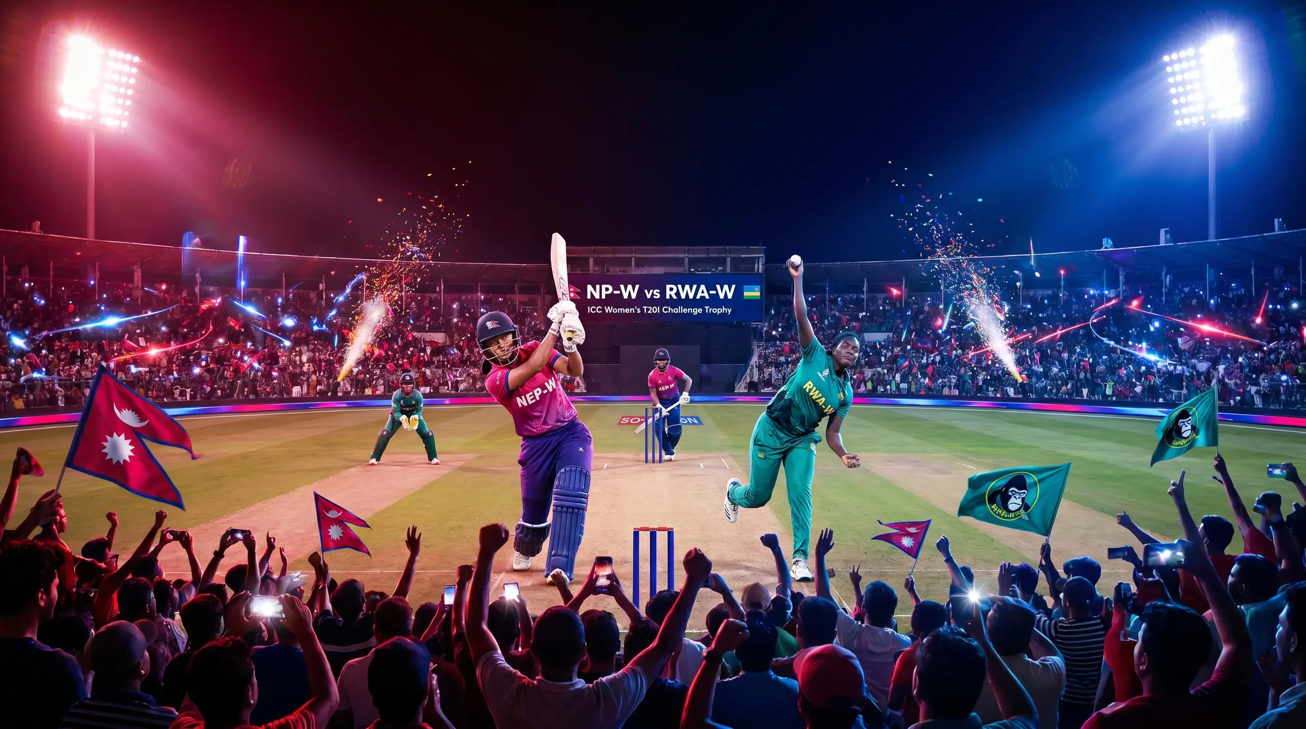 NEP-W vs RWA-W T20 Match Preview: Fantasy Tips, Pitch Report & Playing XI