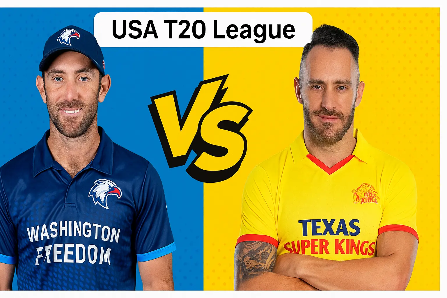 USA T20 2025: Washington Freedom Face Bowling-Heavy Texas Super Kings in Key League Clash