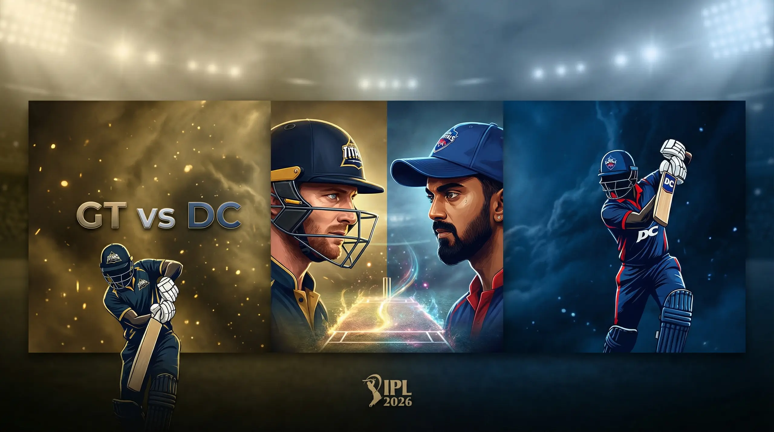 DC vs GT IPL 2026 Match Preview: Pitch Report, Playing XI & Fantasy Tips