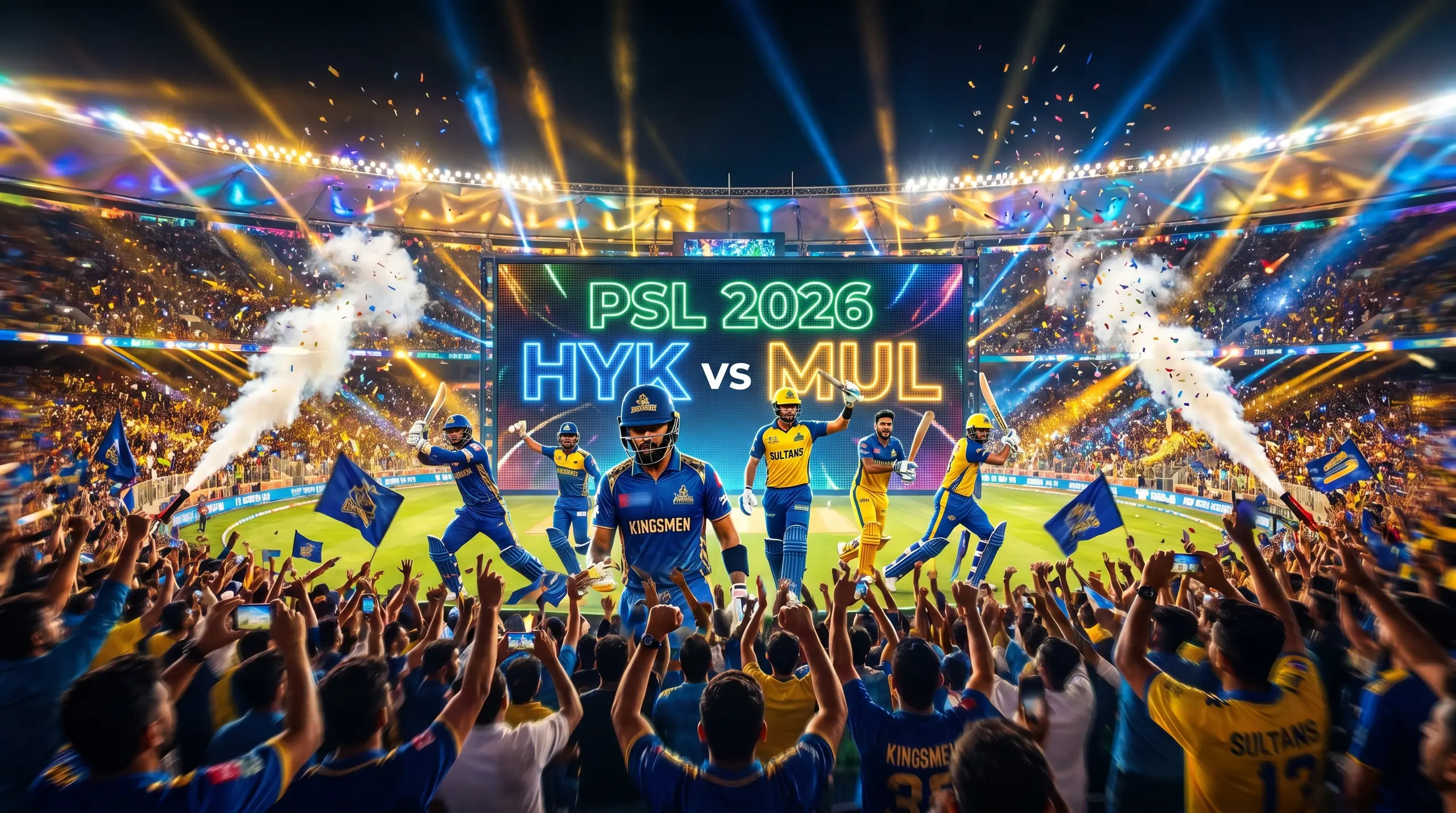 HYK vs MUL फैंटेसी क्रिकेट प्रेडिक्शन, पिच रिपोर्ट और प्लेइंग XI - PSL 2026