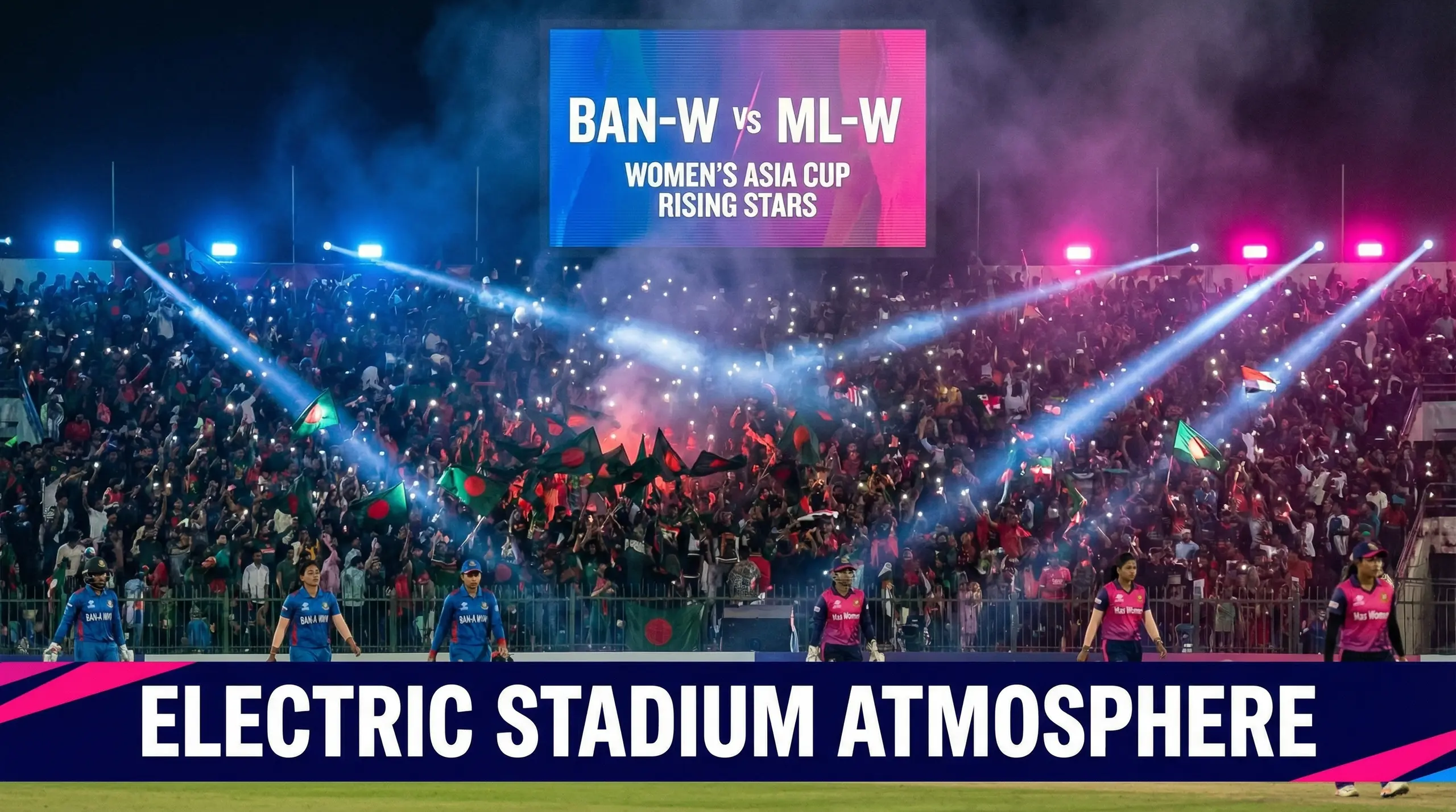 BAN-W vs ML-W Dream11 प्रेडिक्शन, प्लेइंग XI, पिच रिपोर्ट और फैंटेसी विनिंग टीम | Women's Asia Cup Rising Stars