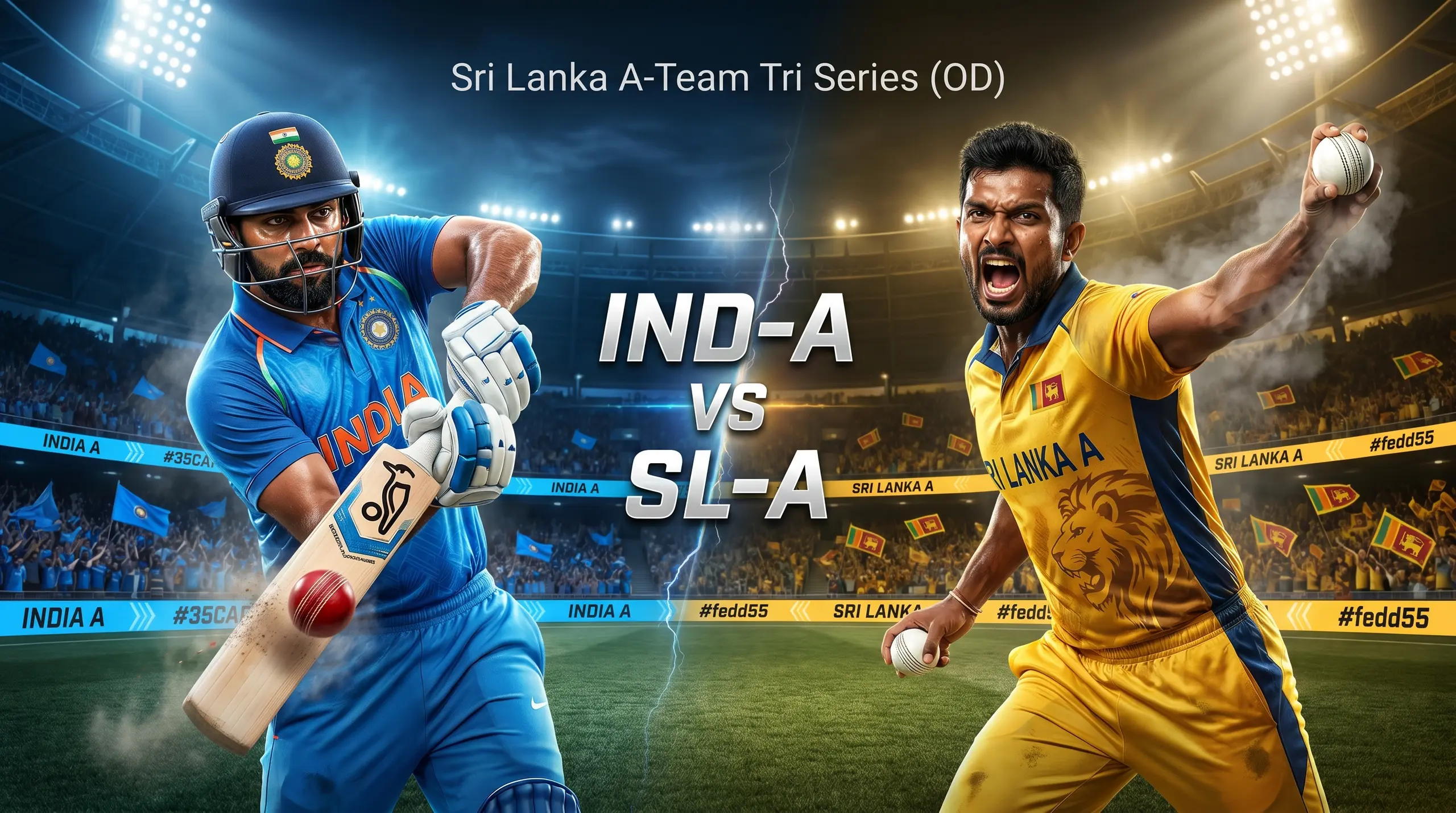 SL-A vs IND-A Final Match Preview: Fantasy Picks, Pitch Report & Playing XI