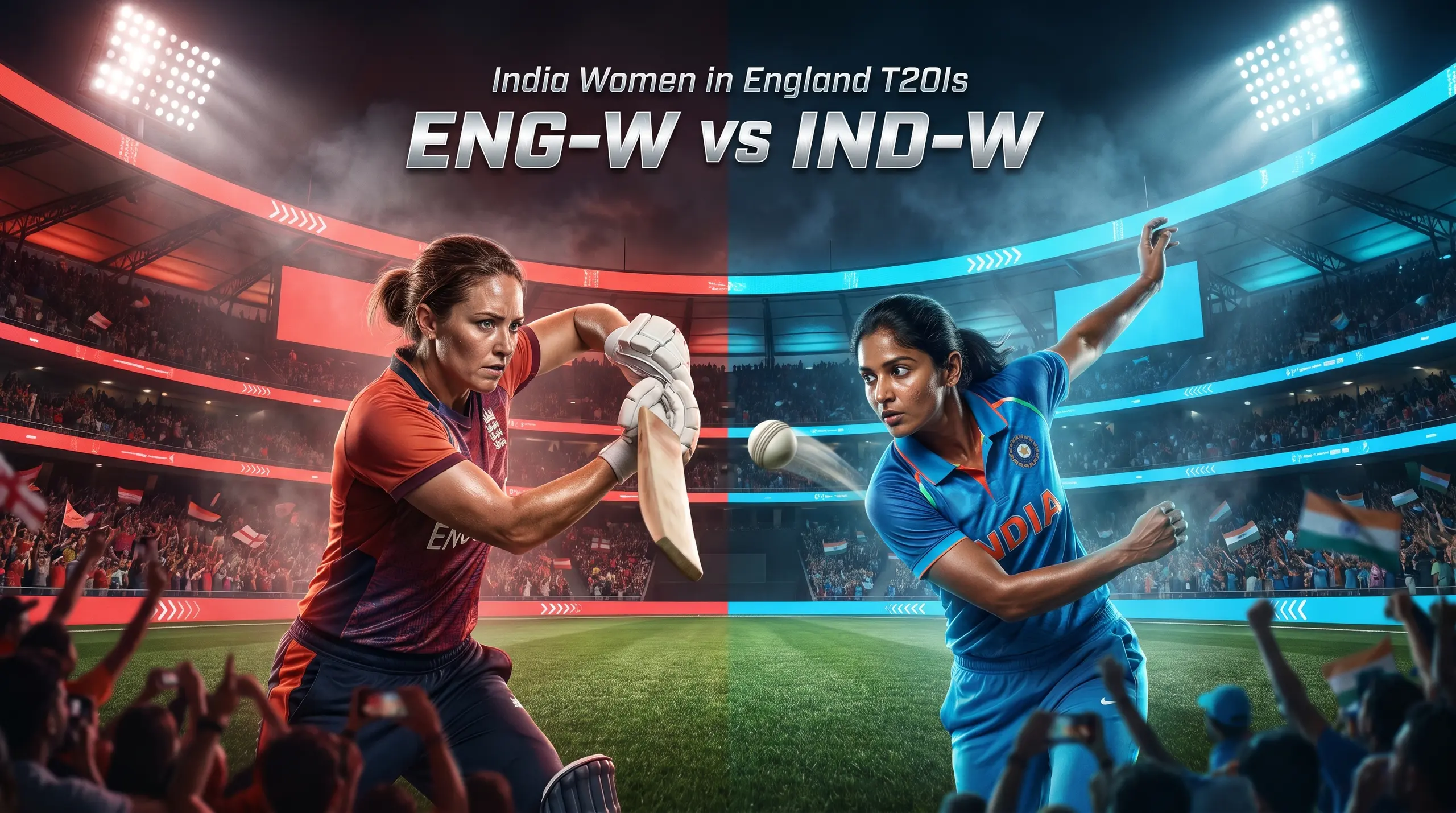 ENG-W vs IND-W T20 Dream11 Prediction, Pitch Report & Playing XI