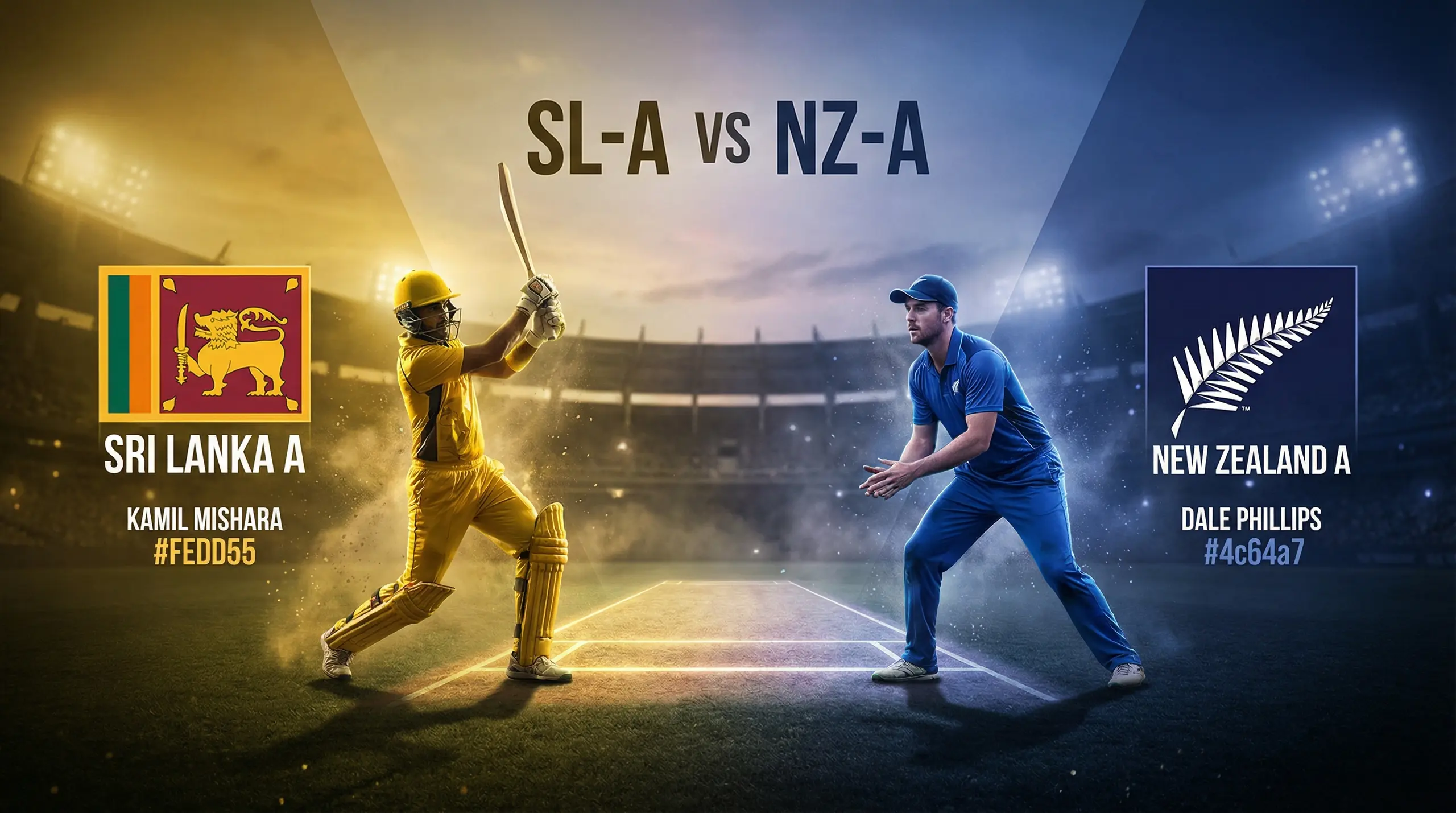 SL-A vs NZ-A Dream11 Prediction, Playing XI, Pitch Report & Fantasy Winning Team