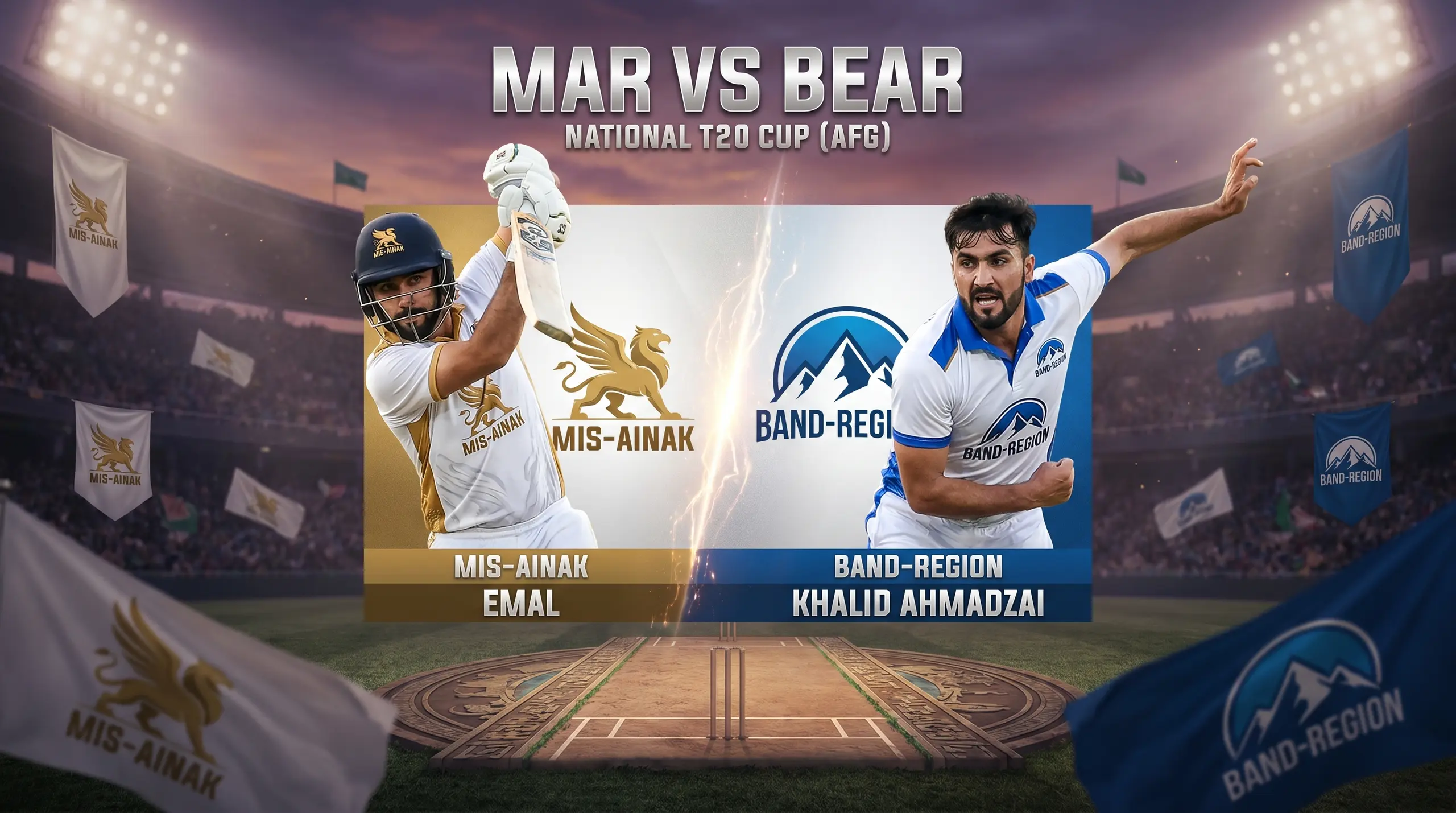 BEAR vs MAR Dream11 Prediction, Pitch Report & Playing XI | National T20 Cup 2026