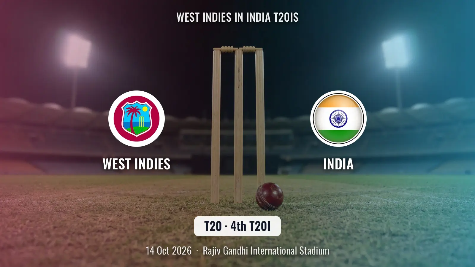 IND vs WI 4th T20I Fantasy Prediction: Playing XI, Pitch Report & Top Picks for Hyderabad