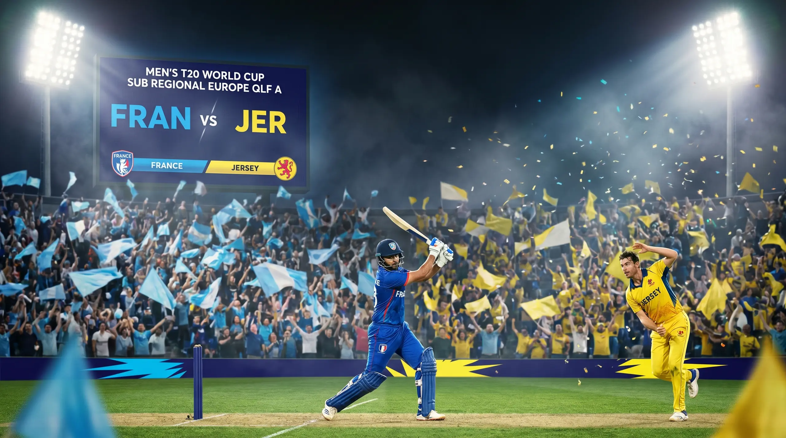 France vs Jersey T20 Match Preview, Playing XI & Fantasy Tips